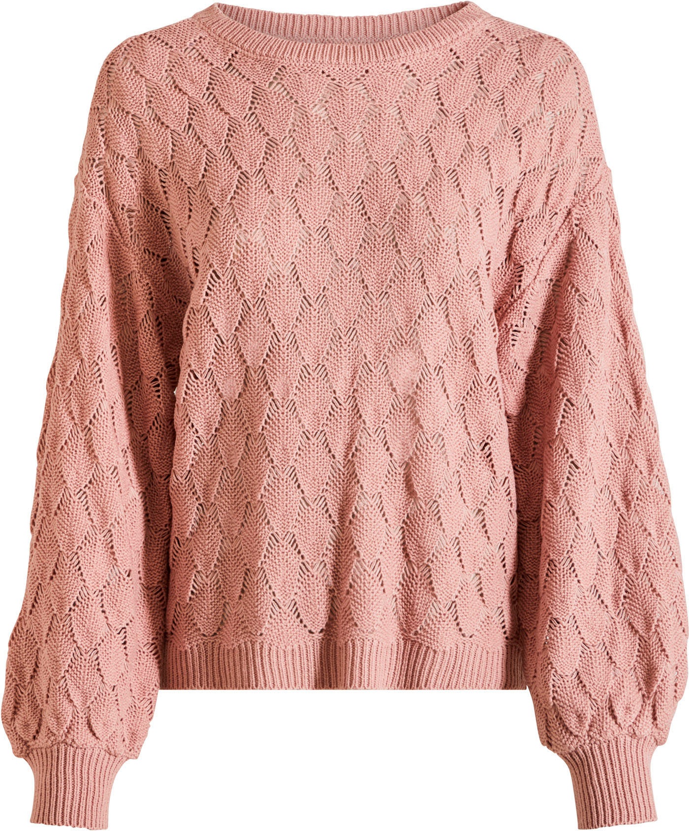 bonprix Ajourpullover »Ajour-Pullover« aus Polyacryl, lässige Passform