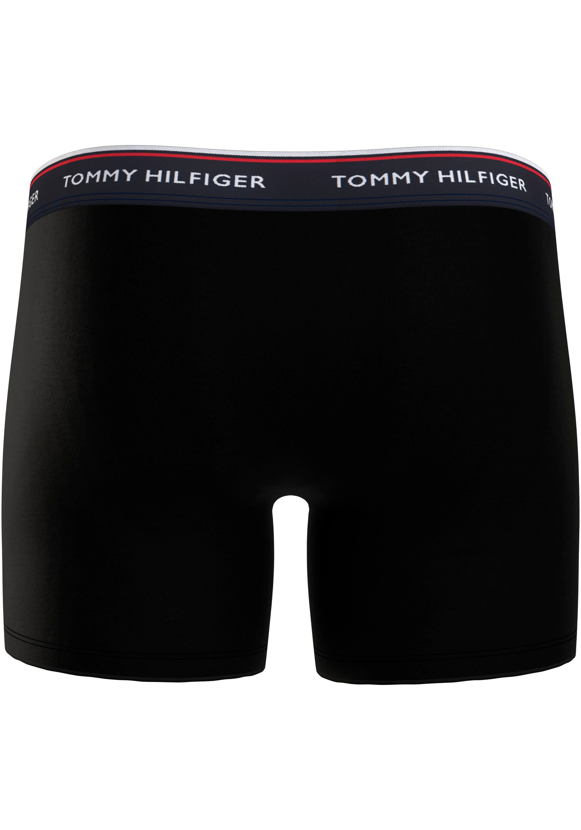 Tommy Hilfiger Underwear Trunk »3P BOXER BRIEF«, (Packung, 3 St., 3er), mit Logobund