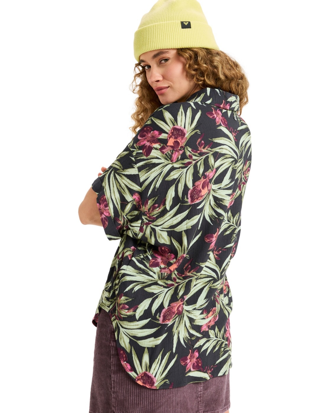 Roxy Kurzarmhemd »Beachy Nostalgia Crinkle«