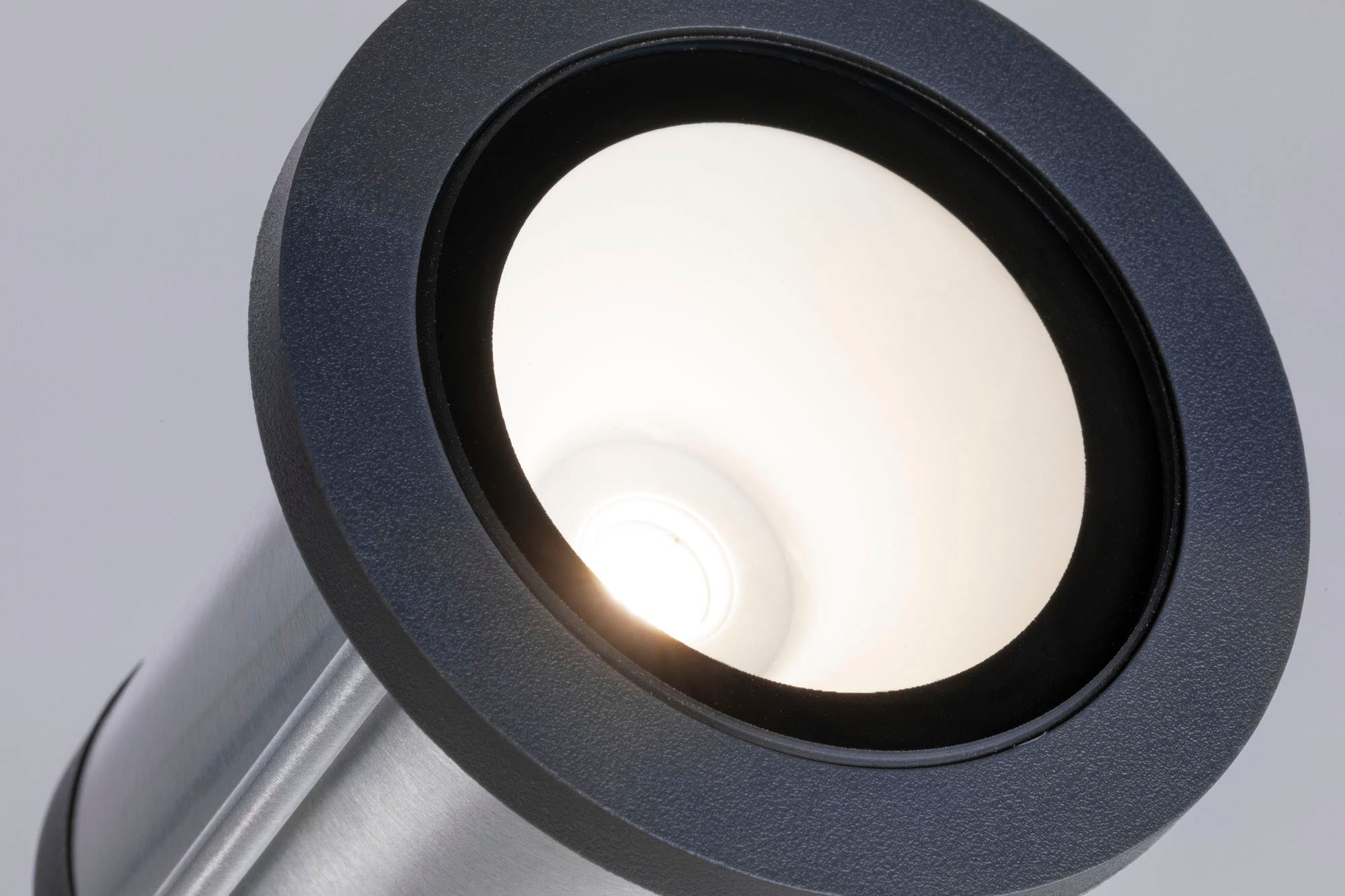 Paulmann LED Gartenstrahler »Plug & Shine«, 1 flammig, Leuchtmittel LED-Modul | LED fest integriert, LED-Modul, 3000K 24V IP65 Anthrazit