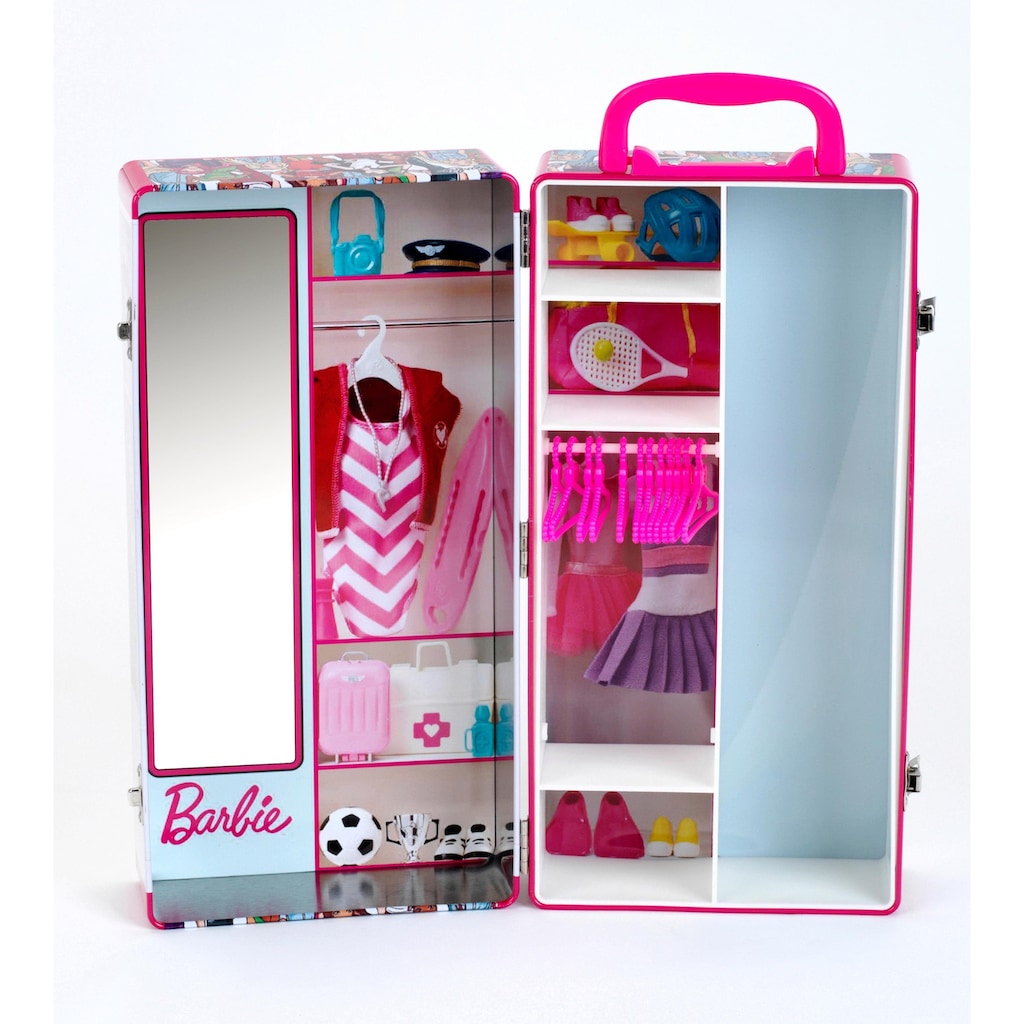 Klein Puppenkleiderschrank »Barbie Schrankkoffer«