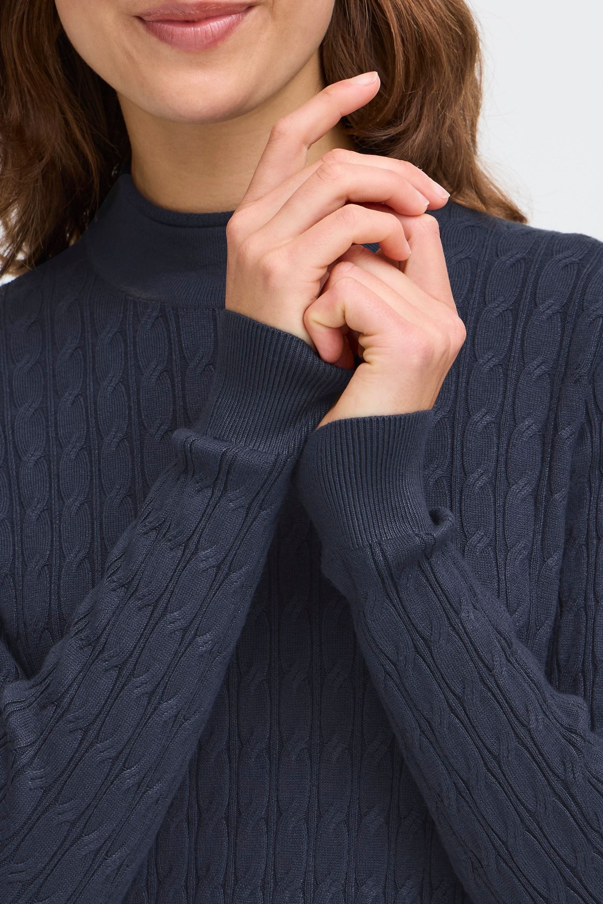 OXMO Rollkragenpullover »Rollkragenpullover OXISALLY«