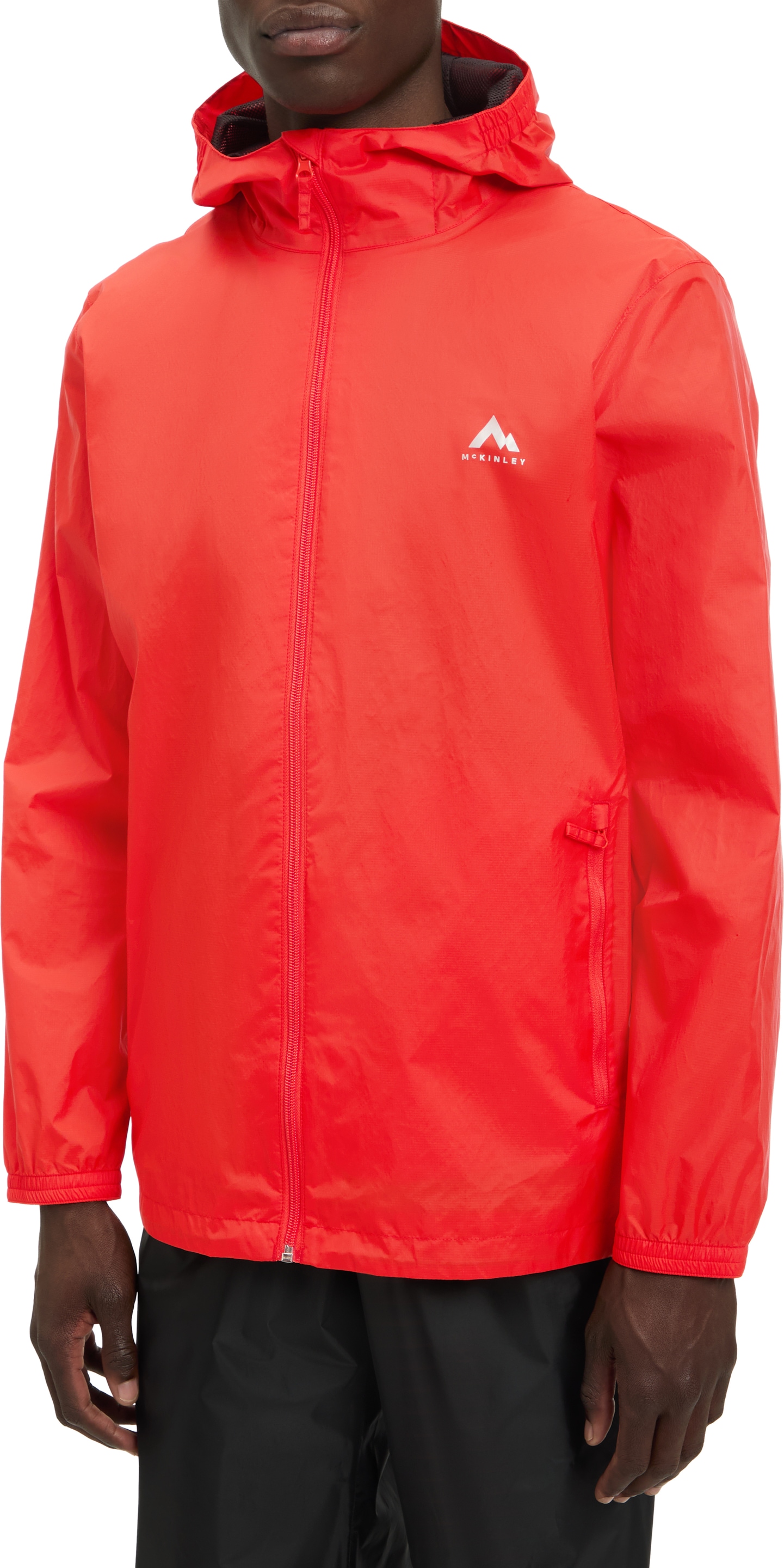 McKINLEY Regenjacke »HE.-REGENJACKE KEREOL V M« sportlicher Stil, mit AQUAMAX-Technologie, winddicht, atmungsaktiv