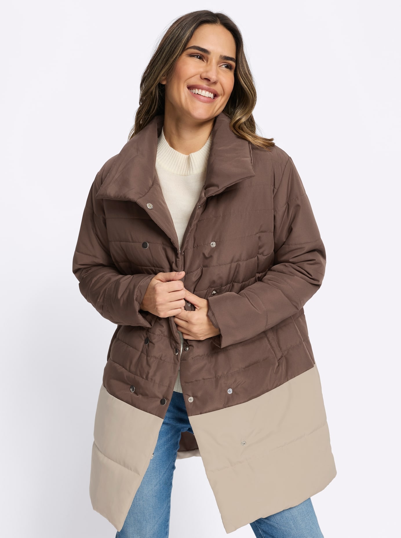 Classic Basics Steppjacke ohne Kapuze