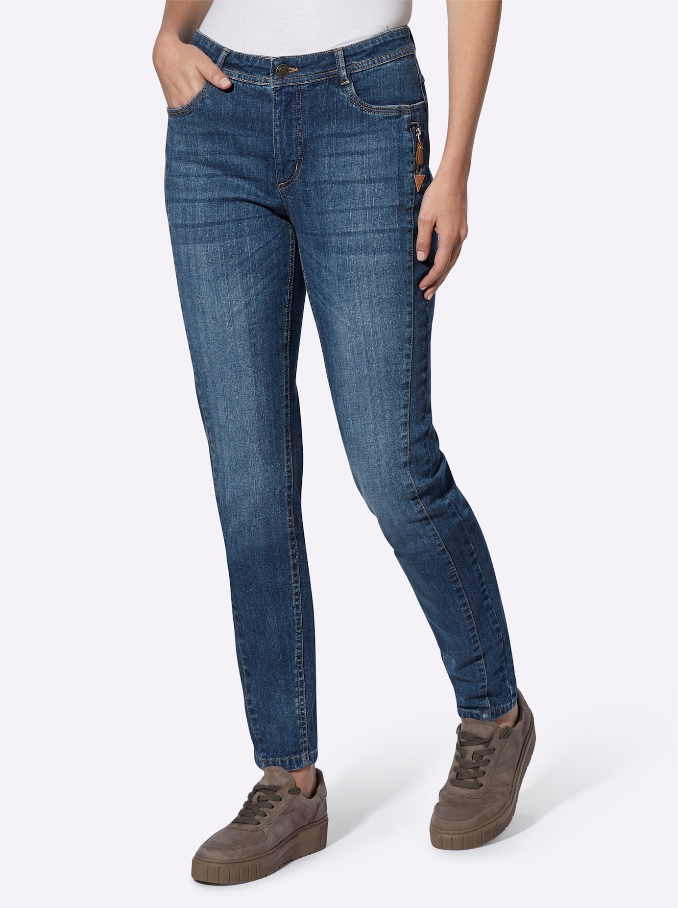 Casual Looks 5-Pocket-Jeans, (1 tlg.)