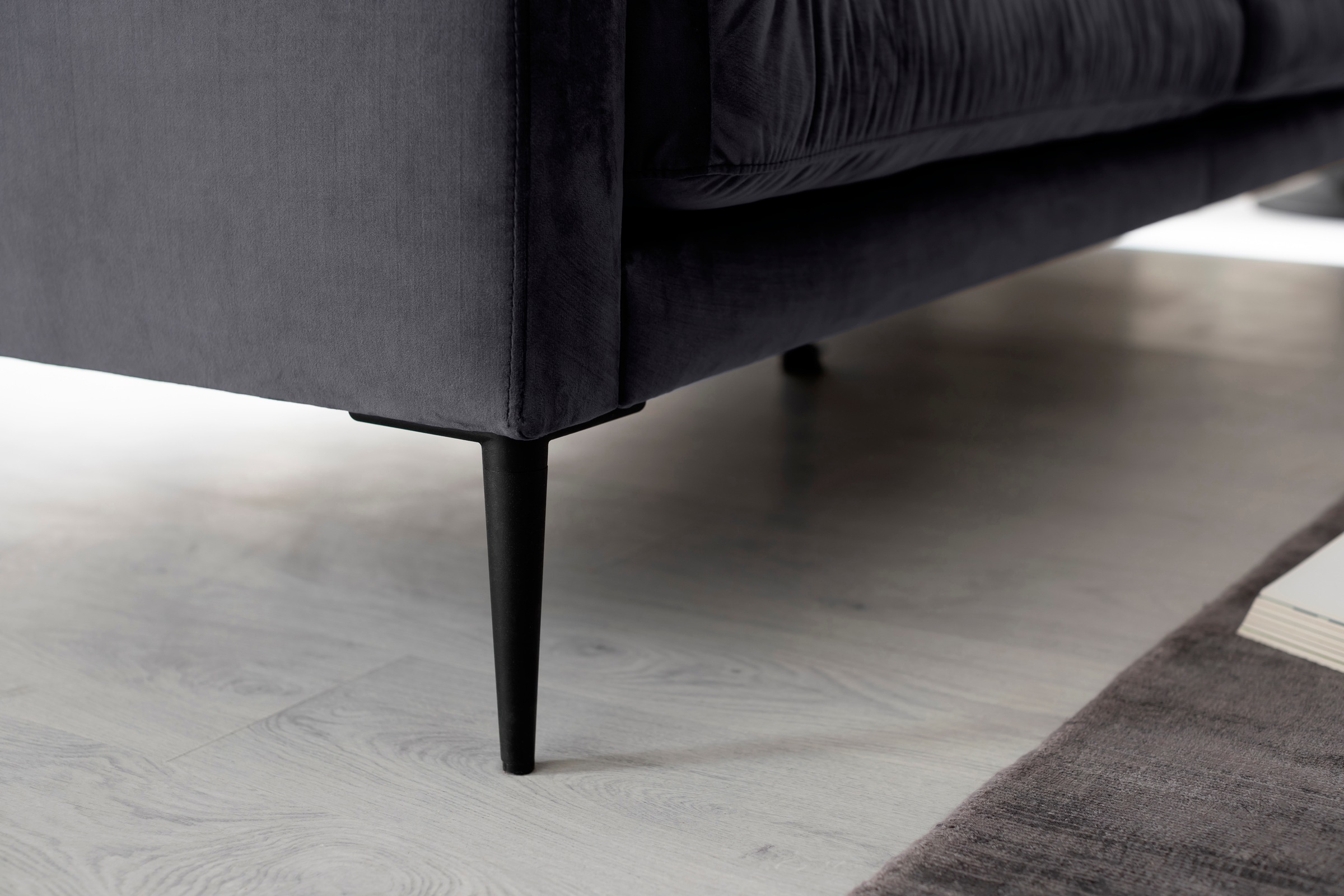 Trends by HG 3-Sitzer »Svea«, mit Metallfuß, frei im Raum stellbar
