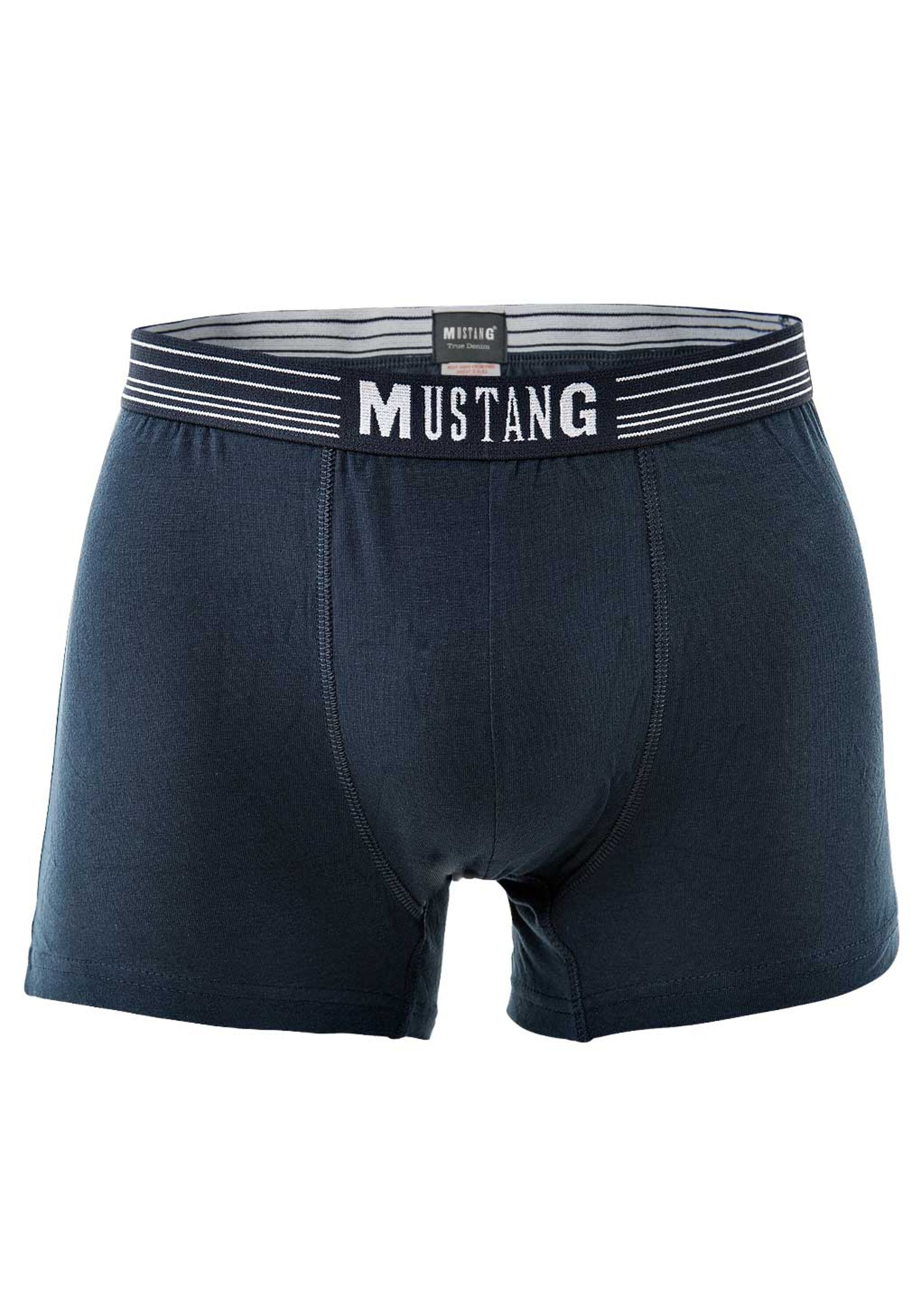 MUSTANG Boxershorts »Boxershort Retroshorts True Denim 3er Pack 3er Pack«