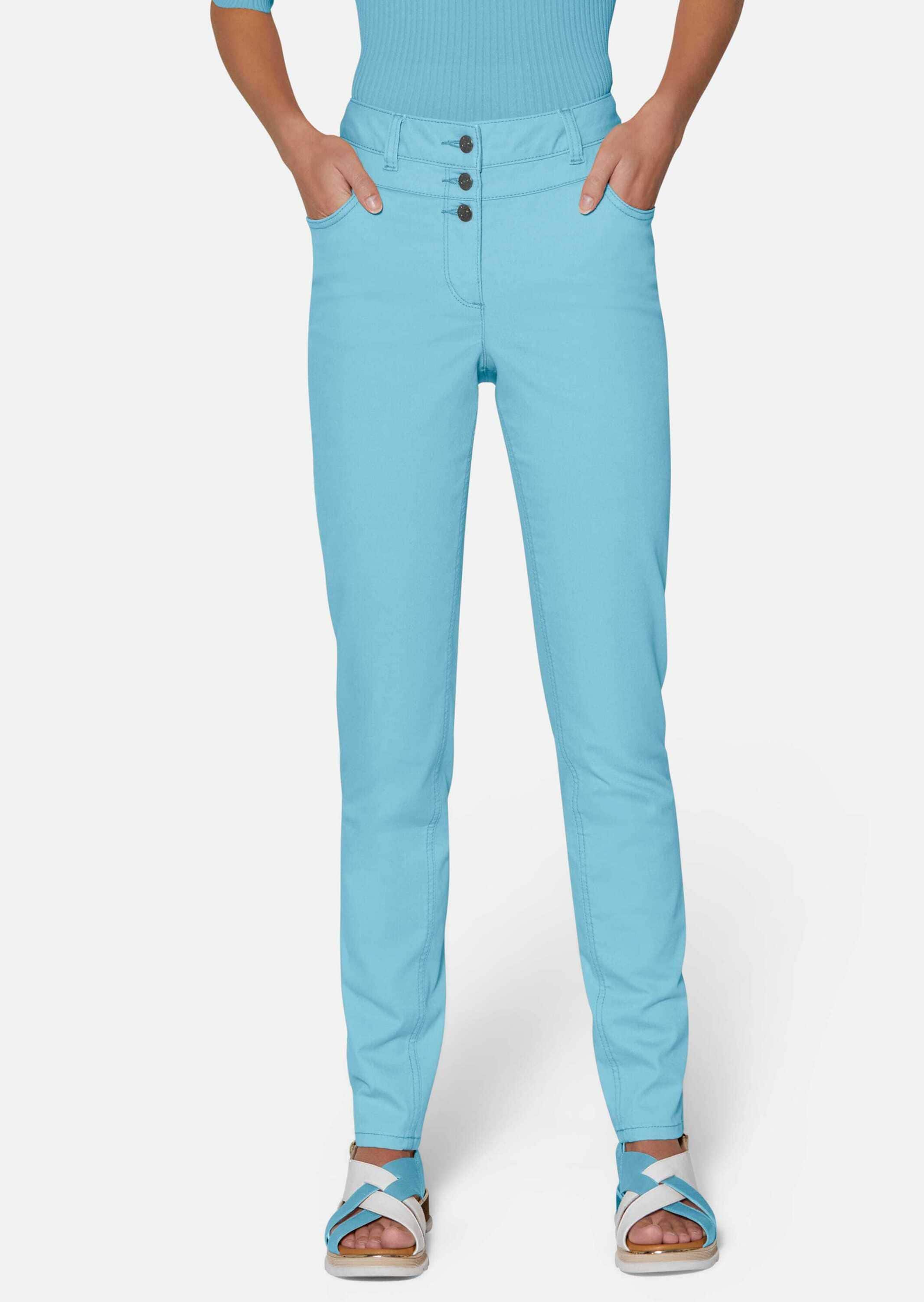 MADELEINE Regular-fit-Jeans »Jeans Highwaist-Jeans aus Power-Stretch«