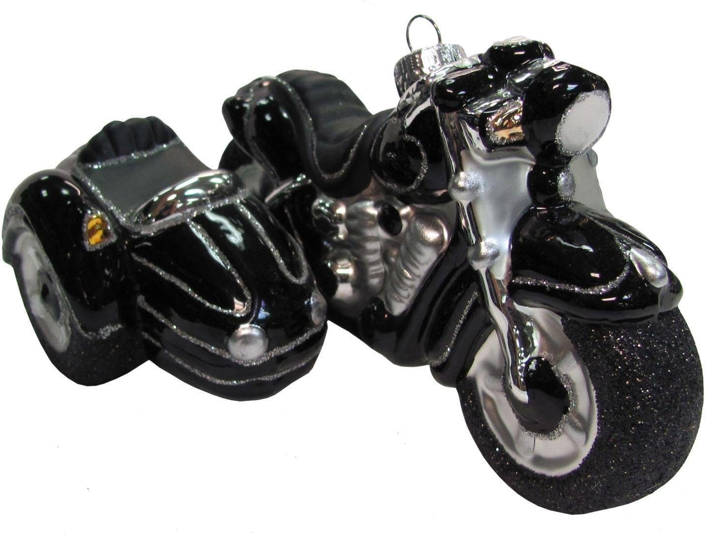 Christbaumschmuck »Motorrad mit Beiwagen, Weihnachtsdeko, Christbaumschmuck«, (1...