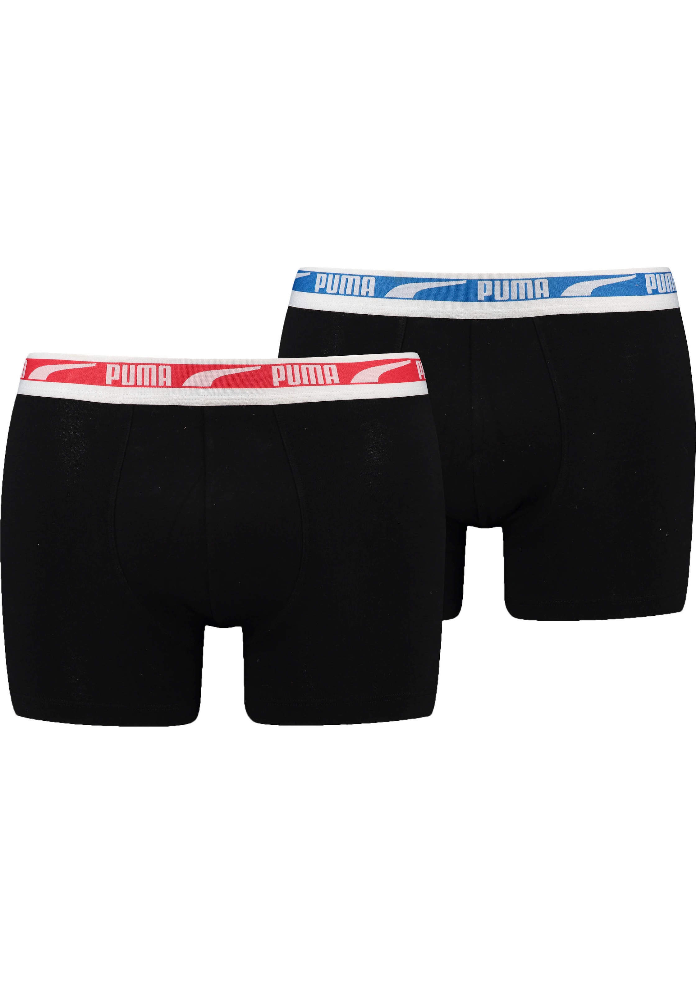 Boxershorts »MEN MULTI LOGO BOXER 2P«, (2er Pack), mit elastischem Webbund