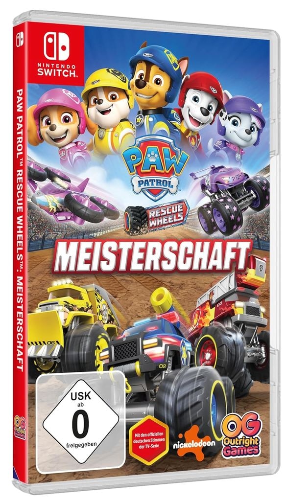 Outright Games Spielesoftware »PAW Patrol Rescue Wheels: Meisterschaft« Nintendo Switch