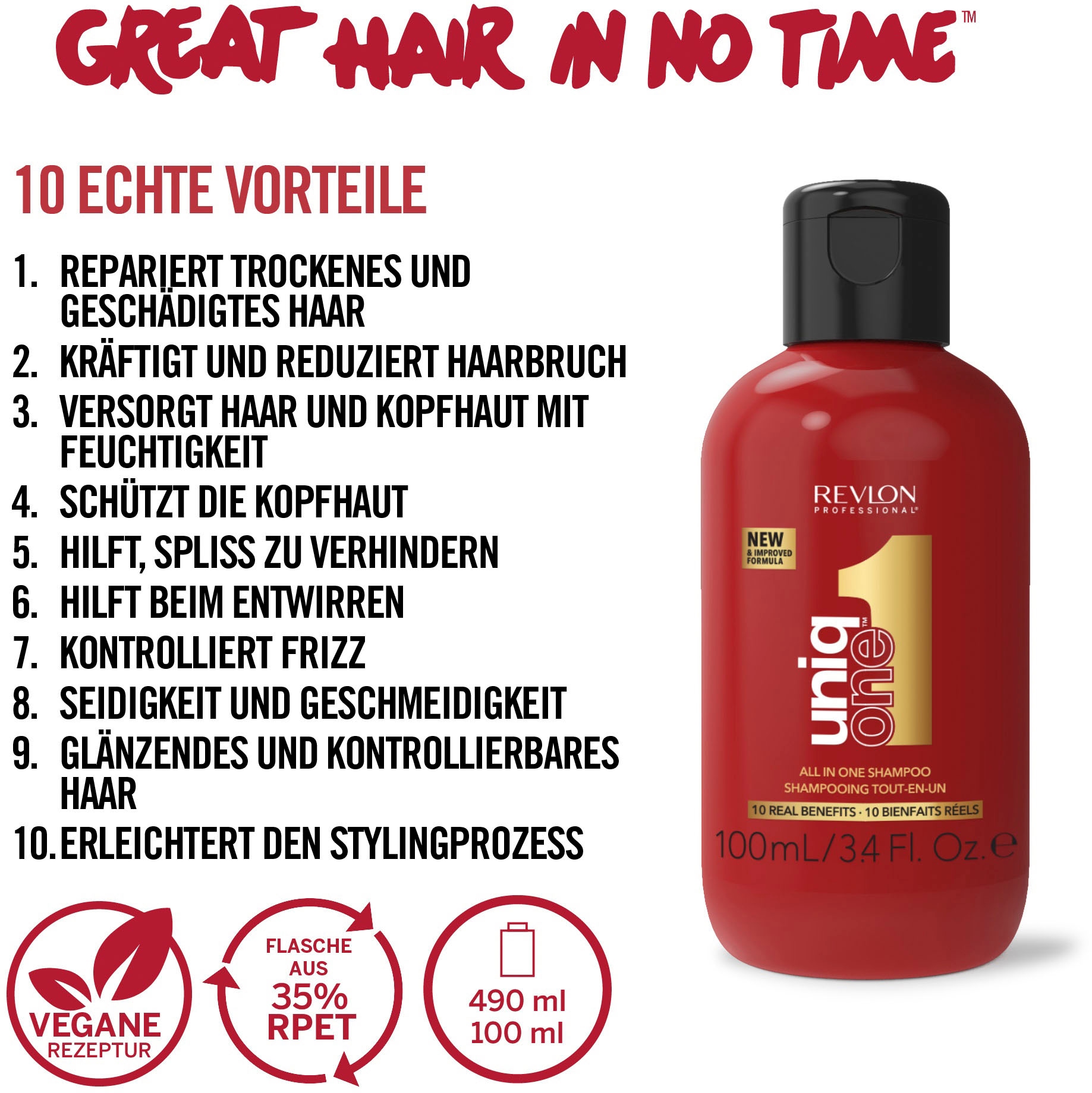 Care REVLON Hair »Uniqone im Shop All In 250 ml« Set OTTO One Online Great Haarpflege-Set PROFESSIONAL