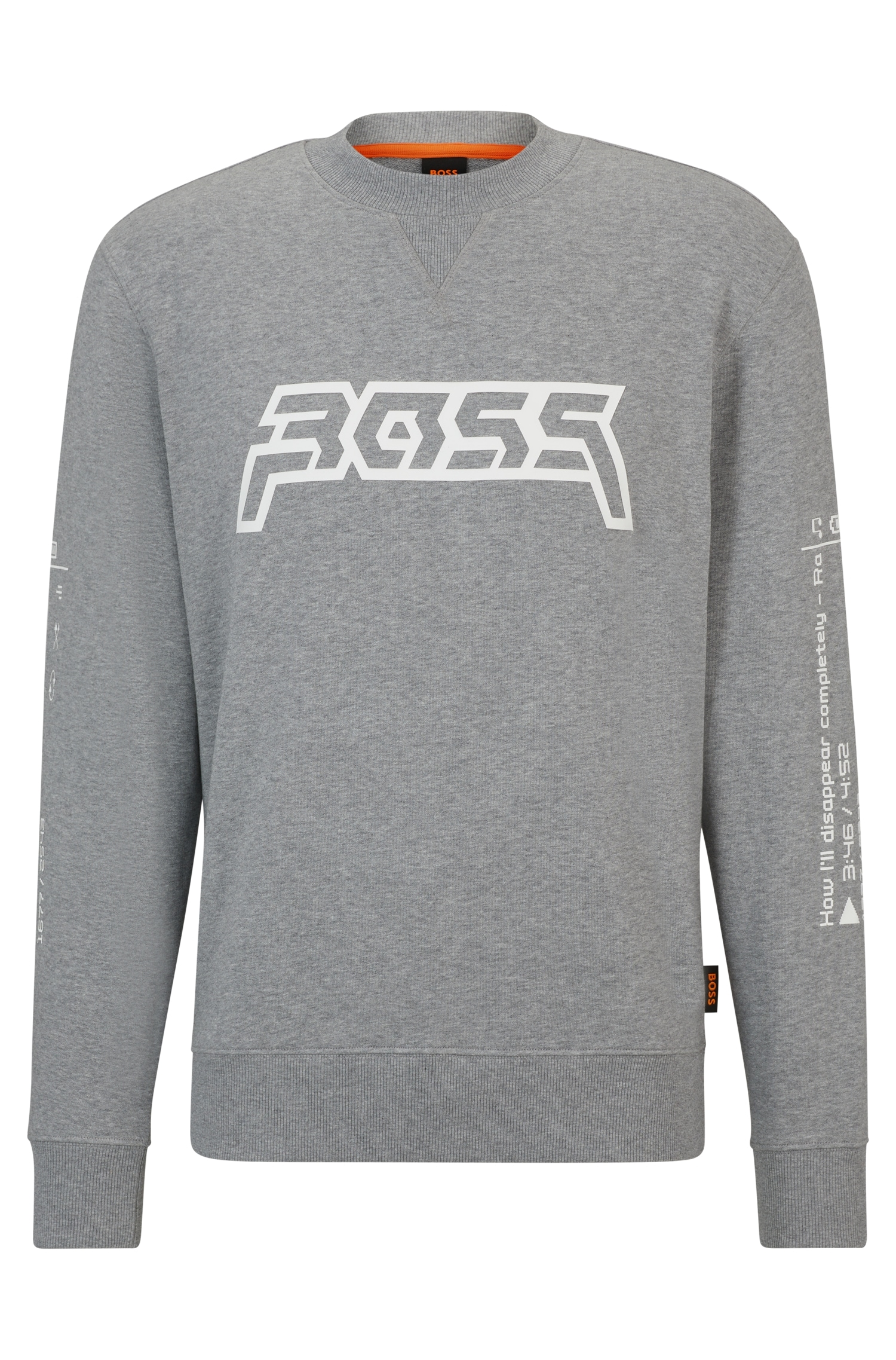 BOSS ORANGE Sweatshirt »WeGrafix«, mit BOSS Schriftzug