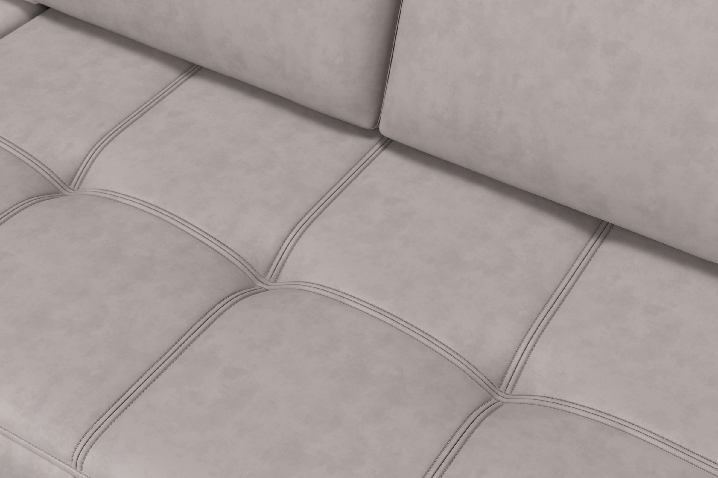 sit&more Wohnlandschaft »Bendigo U-Form«, inklusive Sitztiefenverstellung, Bodenfreiheit 15 cm, in 2 Fußfarben