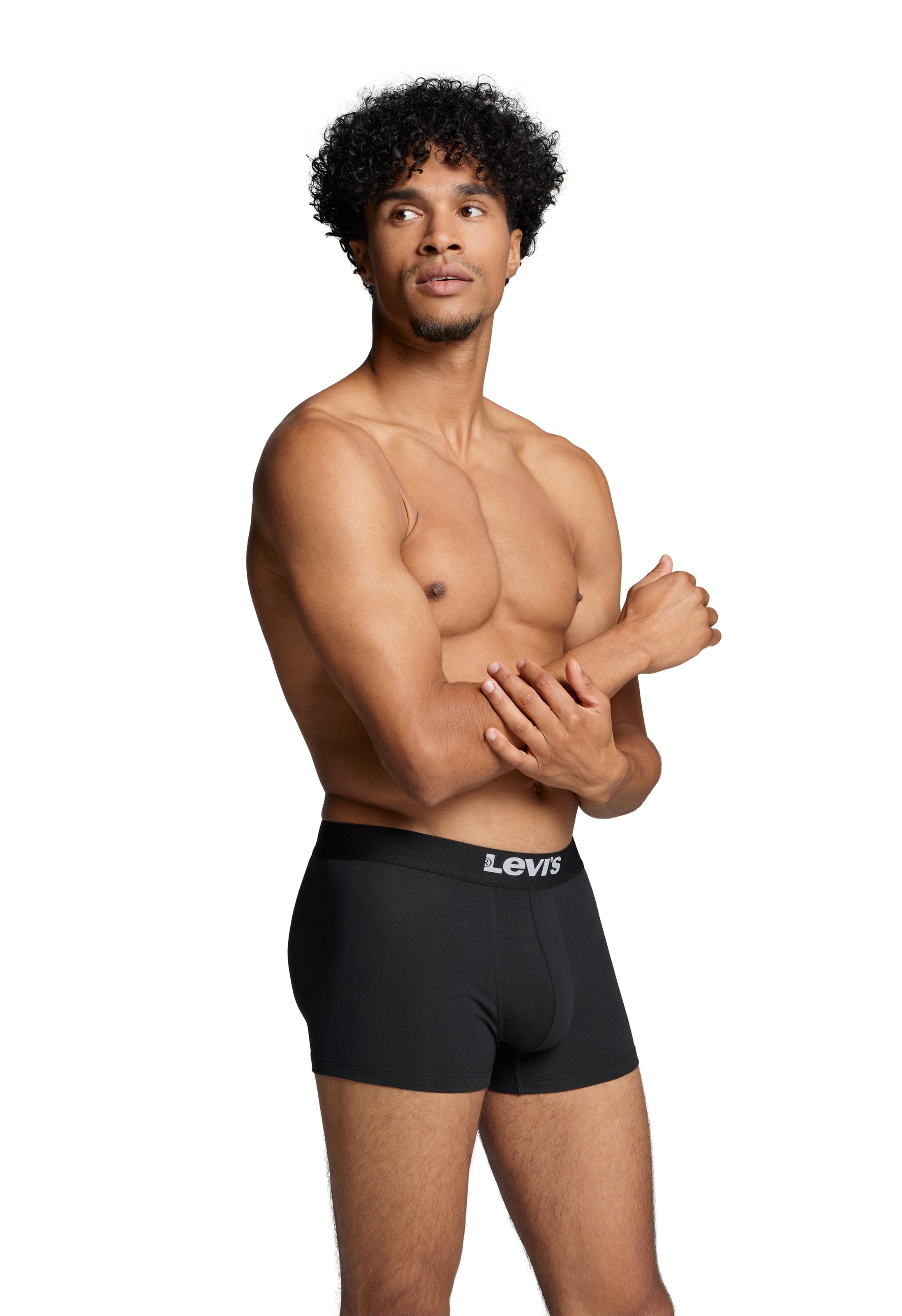 Levi's® Trunk »LEVIS MEN SOLID BASIC TRUNK ORG CO 2P«, (Packung, 2er Pack), mit breitem Logobund