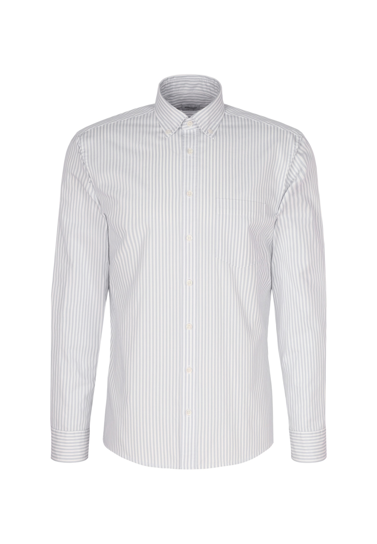 seidensticker Businesshemd »Schwarze Rose«, Regular Langarm Button-Down-Kragen Streifen