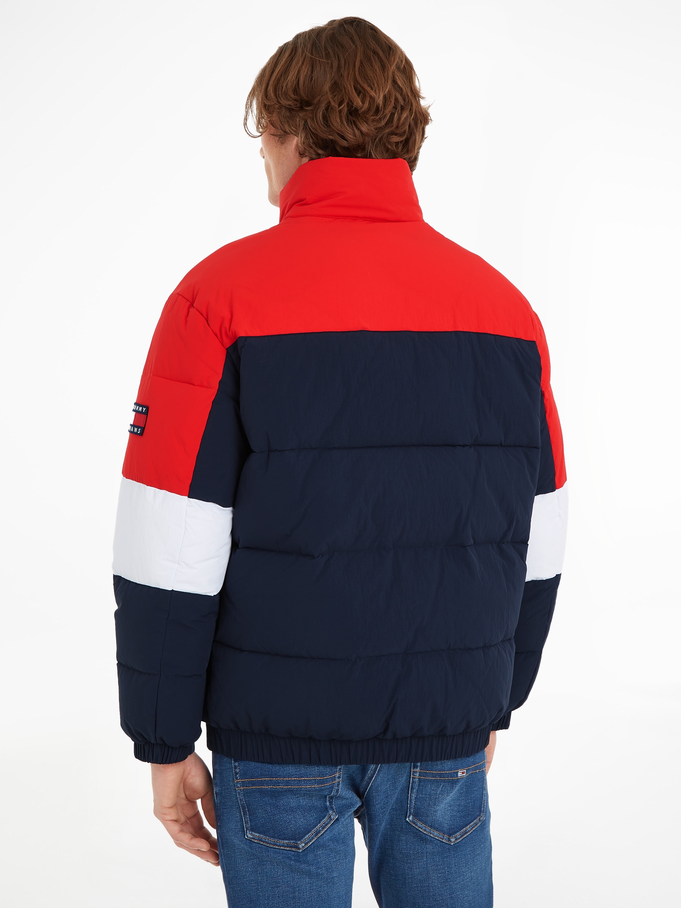 Tommy Jeans Steppjacke »TJM RWB COLORBLOCK PUFFER«