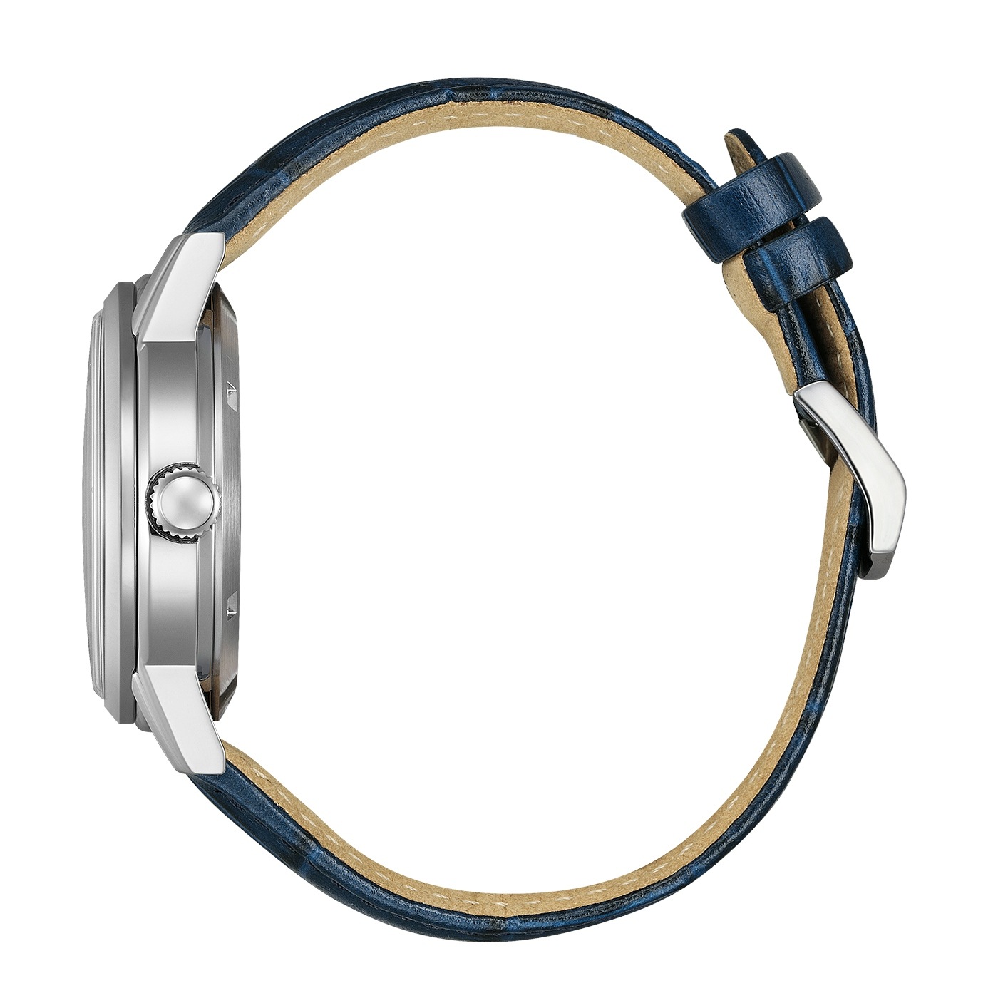 Citizen Automatikuhr »Automatik Classic« Armbanduhr, Herrenuhr, Lederarmband, analog, Big Date