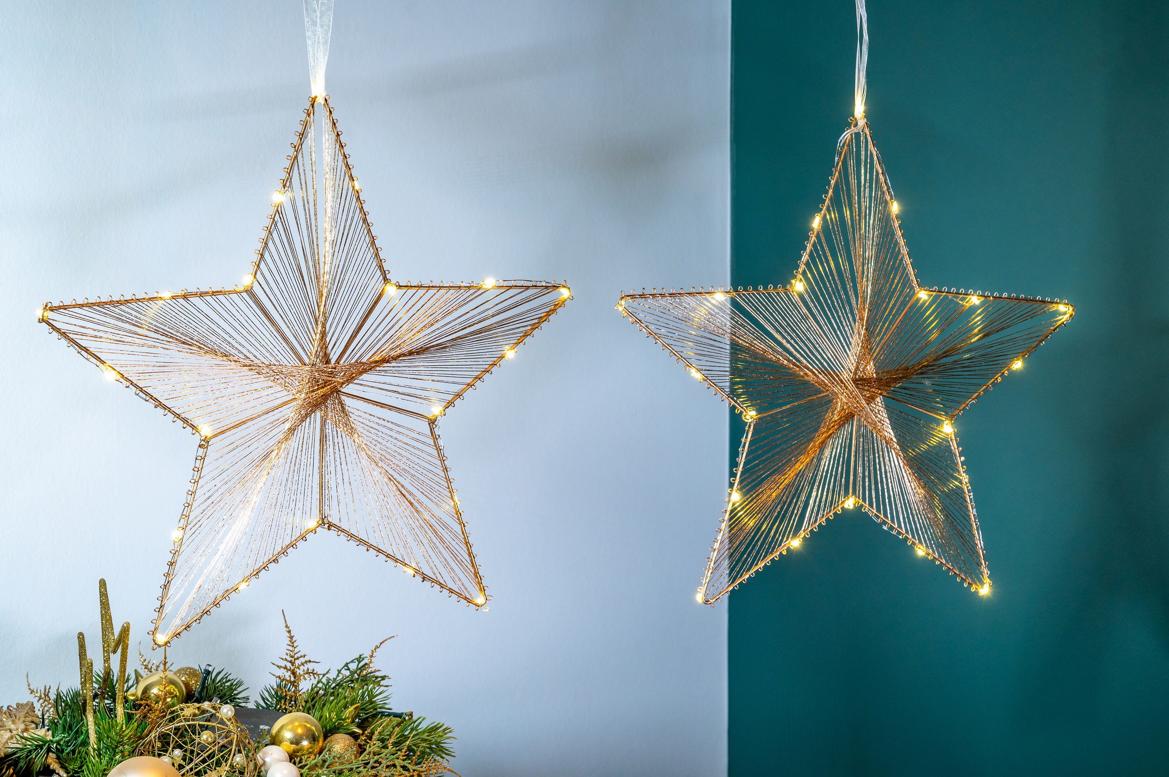 stromsparende LED Star-Max Weihnachtsdeko«, im flammig-flammig, Online OTTO »Weihnachtsstern, LED 35 Shop Stern