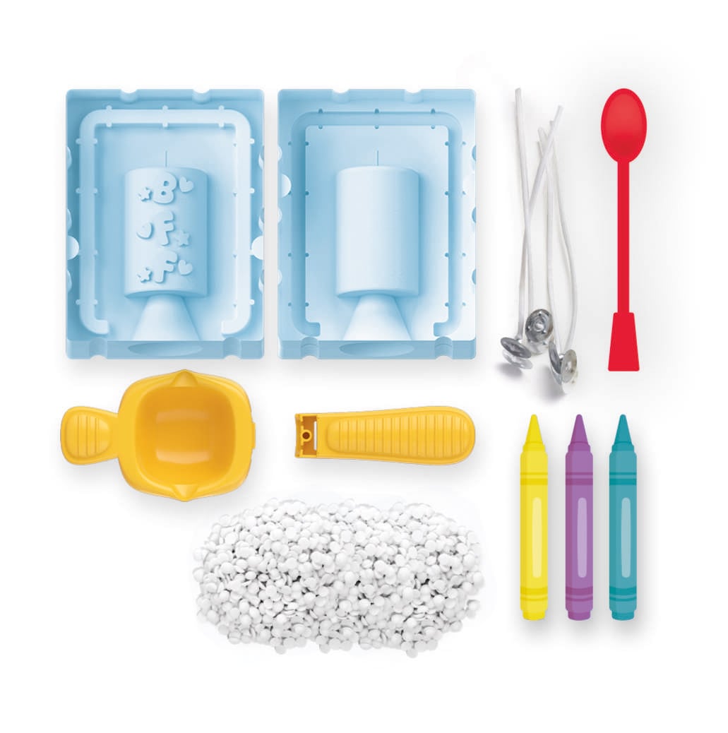 Clementoni® Kreativset »Idea, Deine Kerzen-Kreationen - BFF« Made in Europe