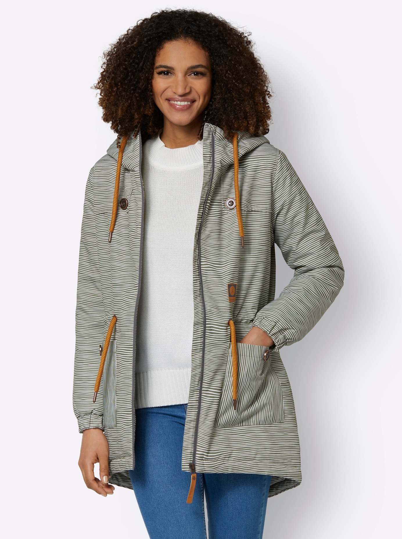 Casual Looks Anorak, mit Kapuze