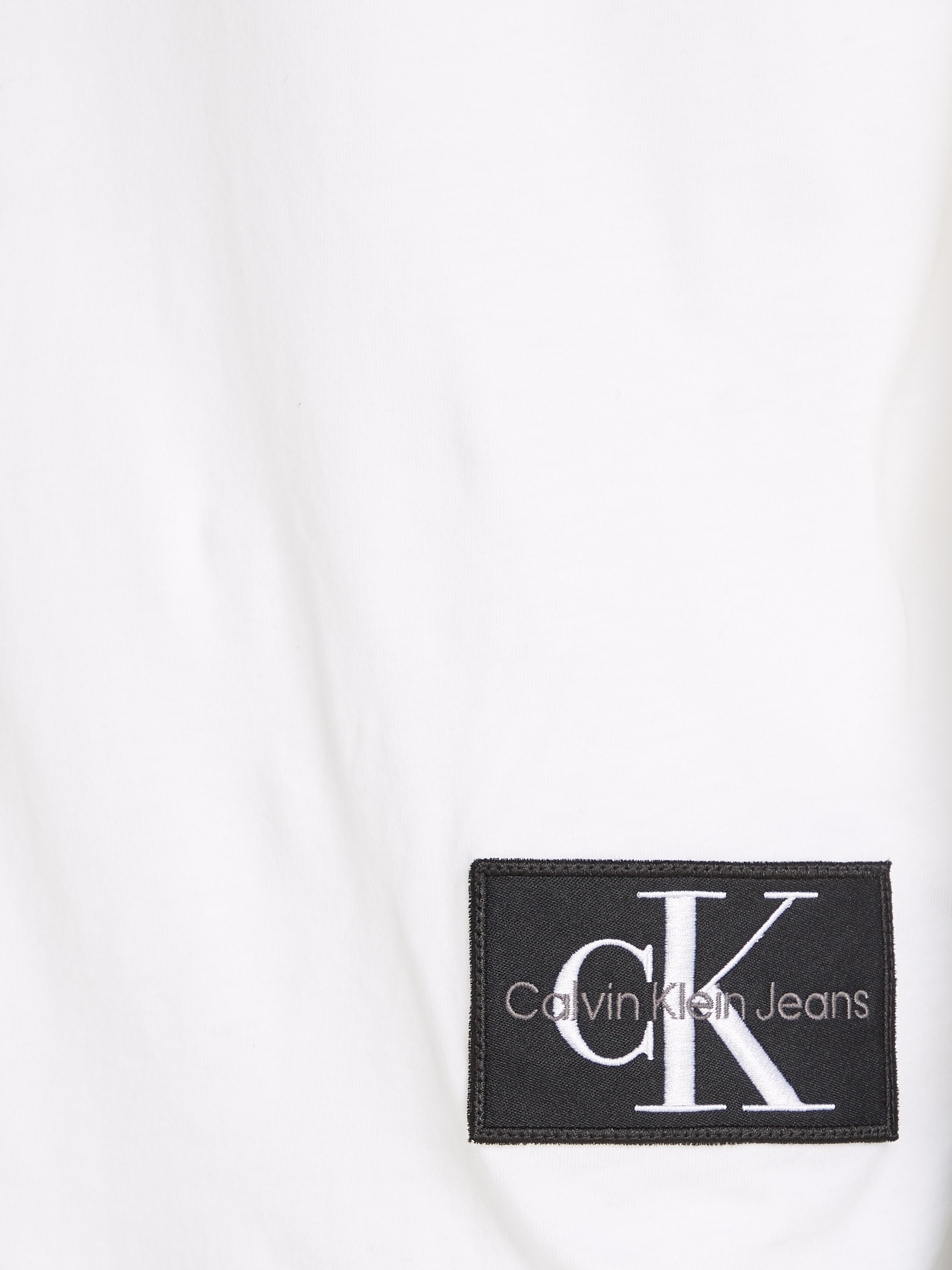 Calvin Klein Jeans T-Shirt »BADGE TURN UP SLEEVE«, mit Logopatch