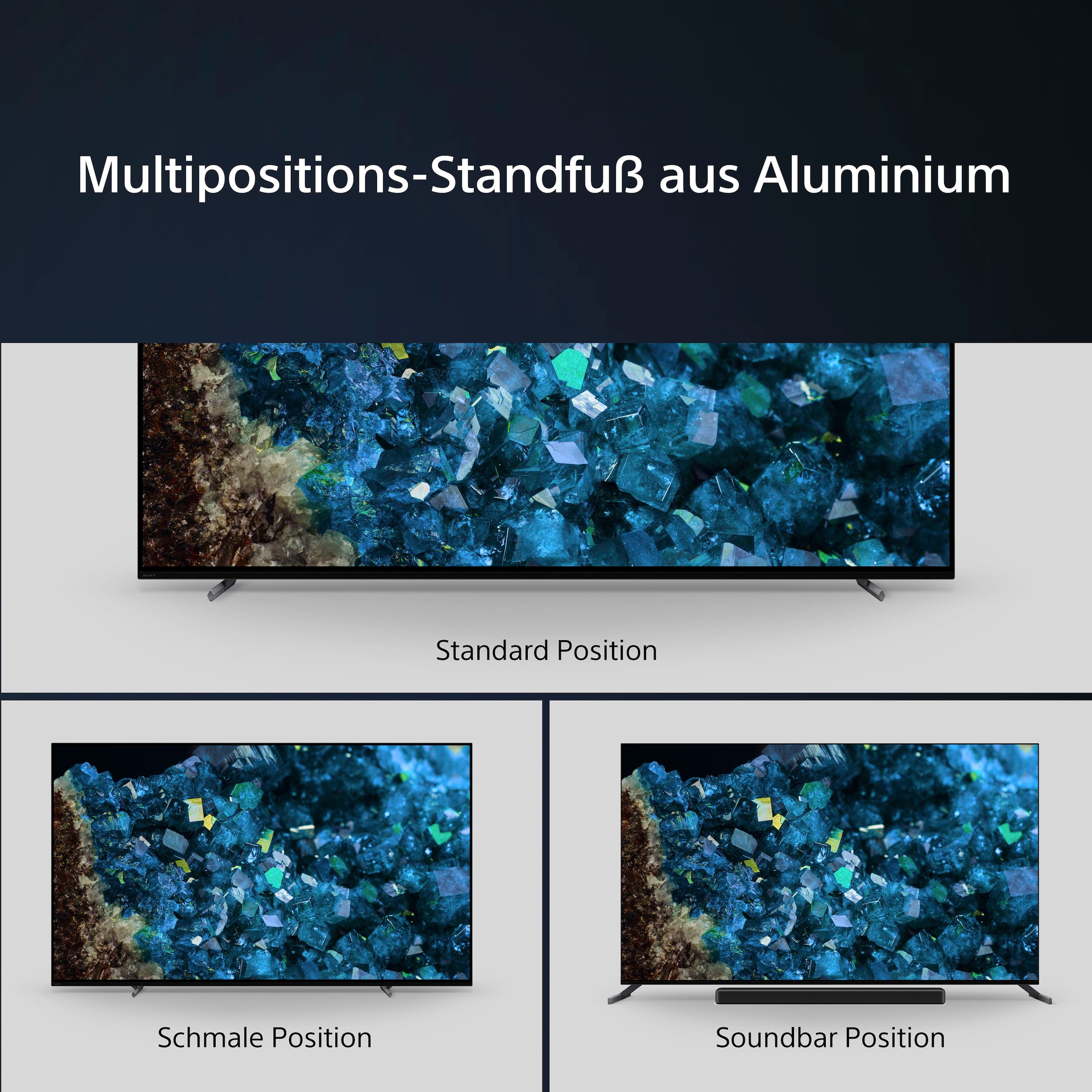 Sony OLED-Fernseher »XR-83A80L«, 4K Ultra HD, Google TV-Smart-TV-Android TV, Smart-TV, TRILUMINOS PRO, BRAVIA CORE, mit exklusiven PS5-Features