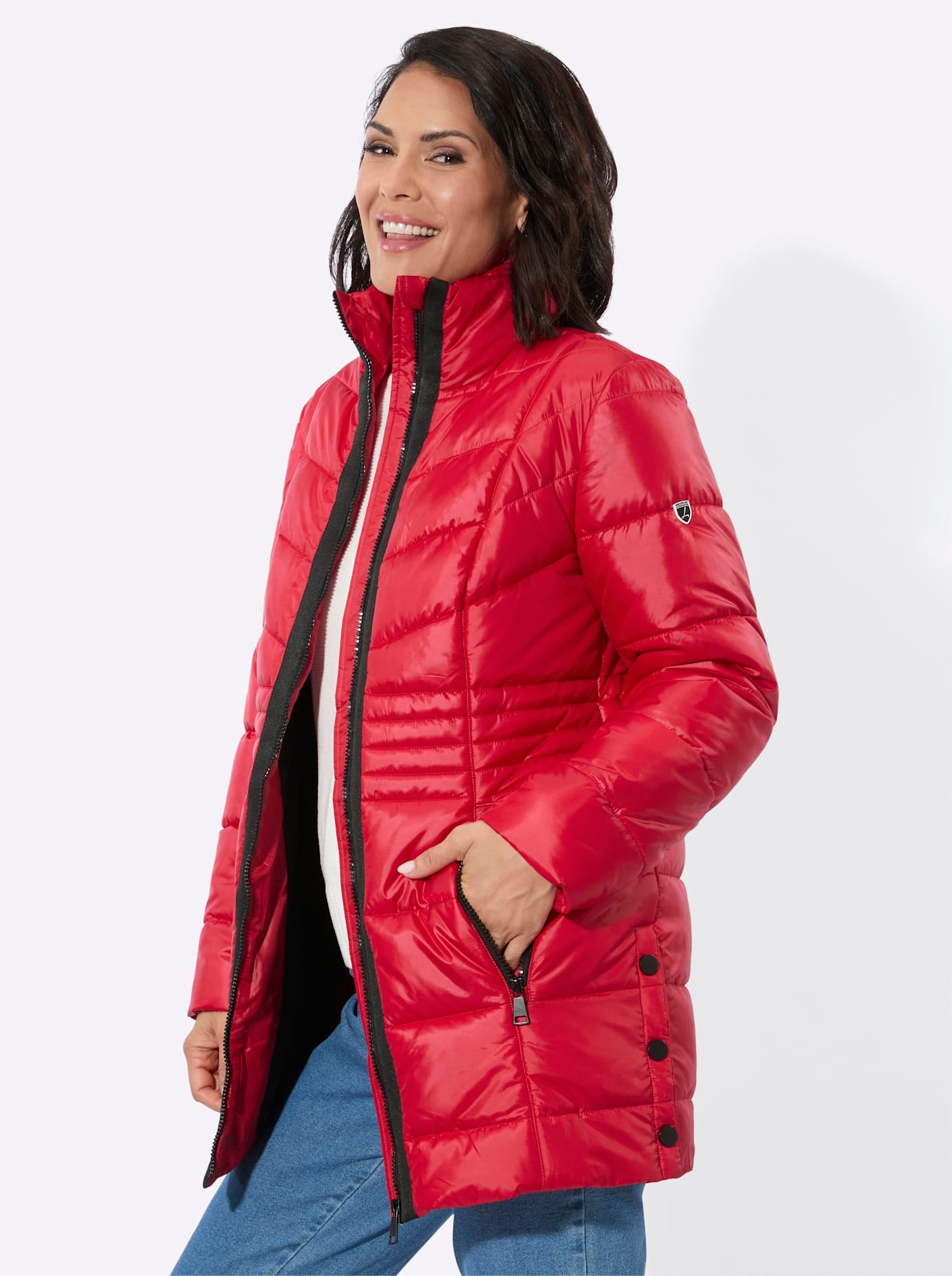 Casual Looks Steppjacke ohne Kapuze