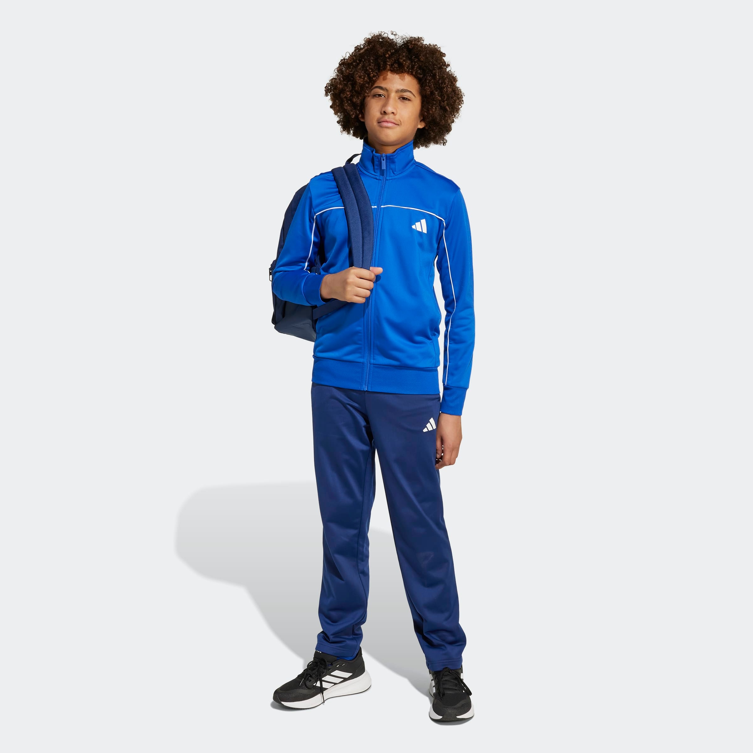 adidas Sportswear Trainingsanzug »COLOUR POP AUS TRIKOT FÜR KINDER« 2 Stk. für Kinder und Teens, zweiteiliges Set, mit Stehkragen