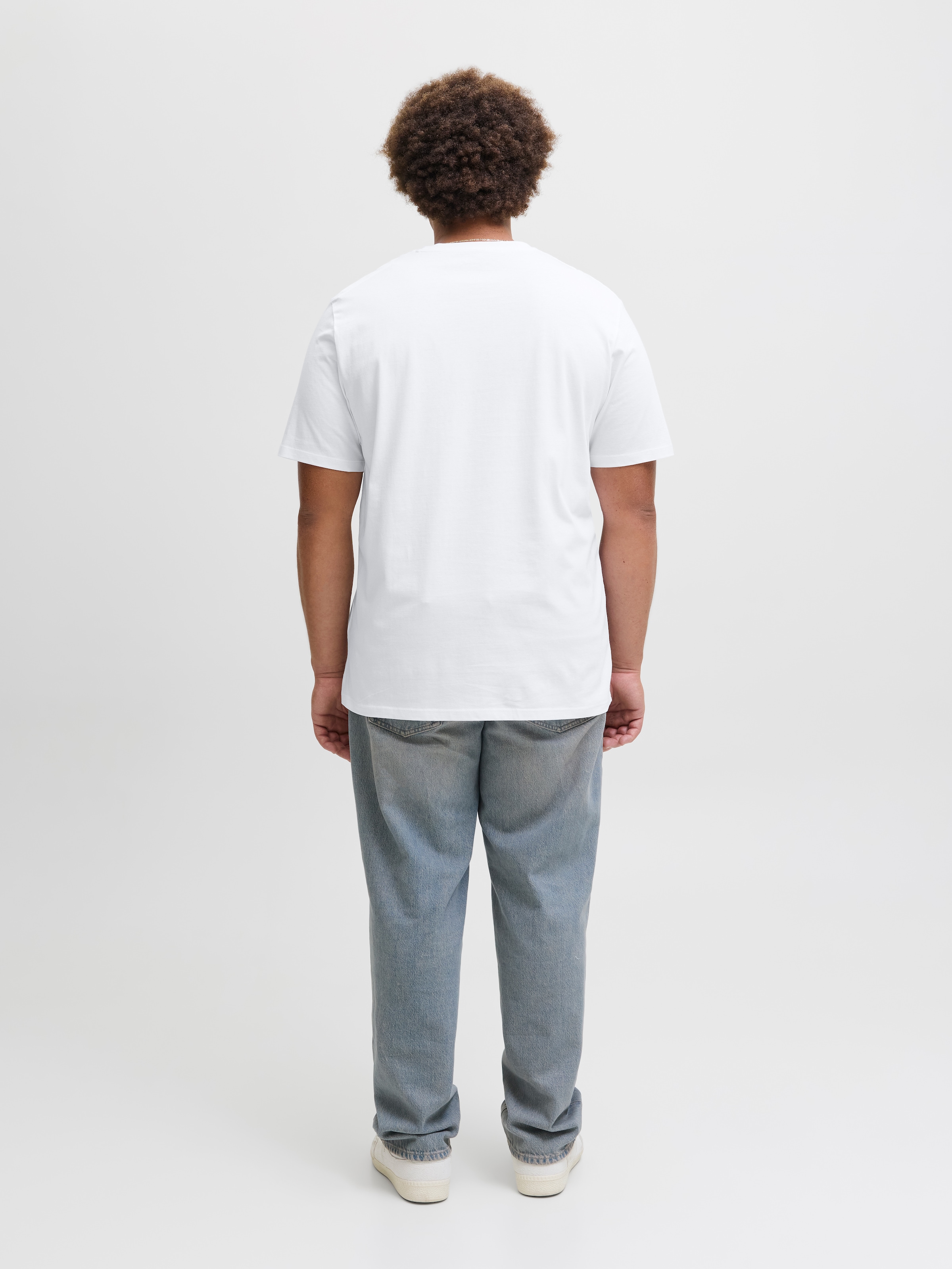 Jack & Jones PlusSize T-Shirt »JJELOGO TEE SS ONECK 2 COL AW25 NOOS PLS«