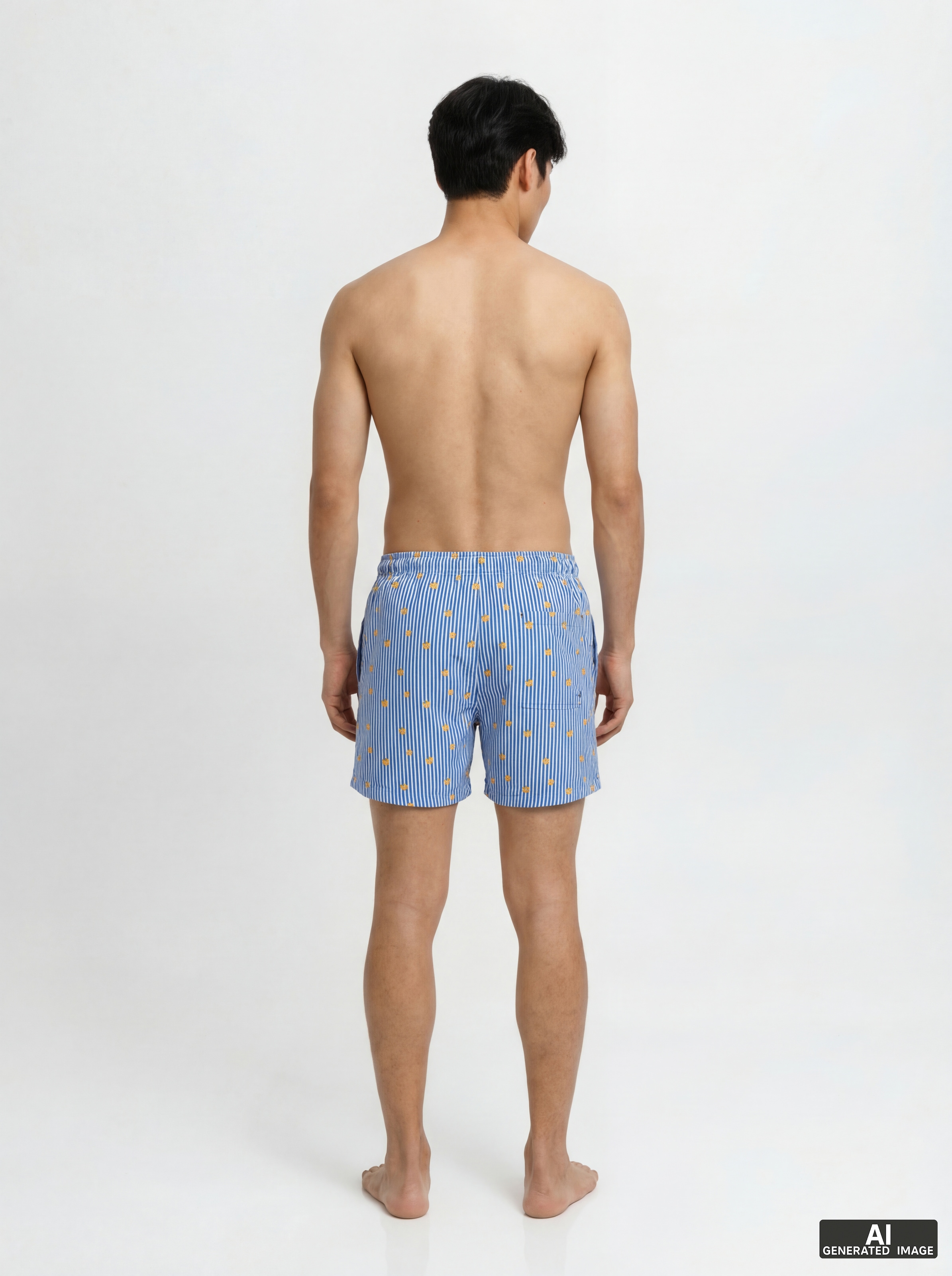 Jack & Jones Badeshorts »JPSTMAUI BREEZE MINI STRIPE SWIM SRT SN« Kunstfaser, normal geschnitten