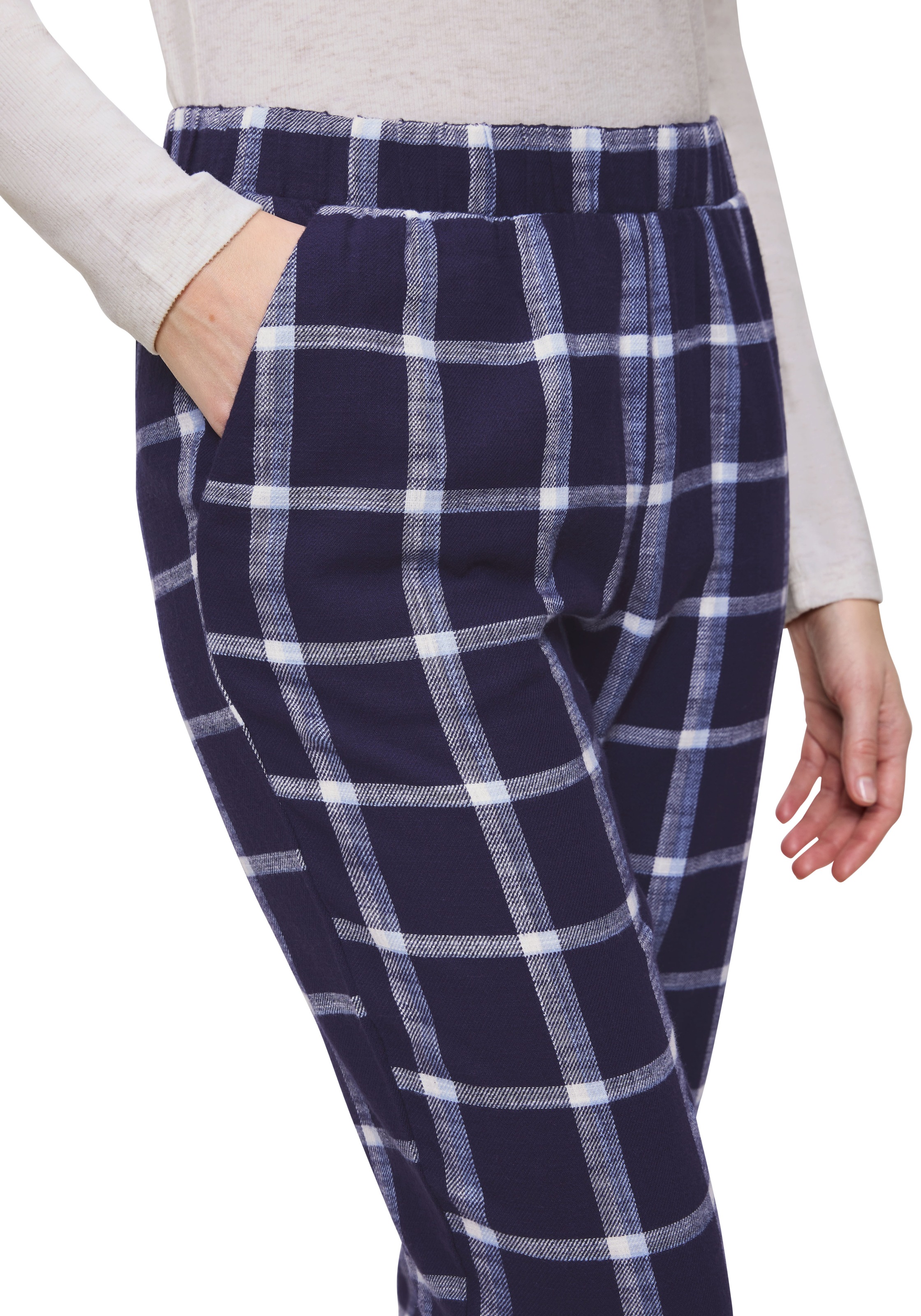 Triumph Loungehose »Mix & Match Tapered Trouser Flannel 02 X«, (2aktEich), angenehm weich