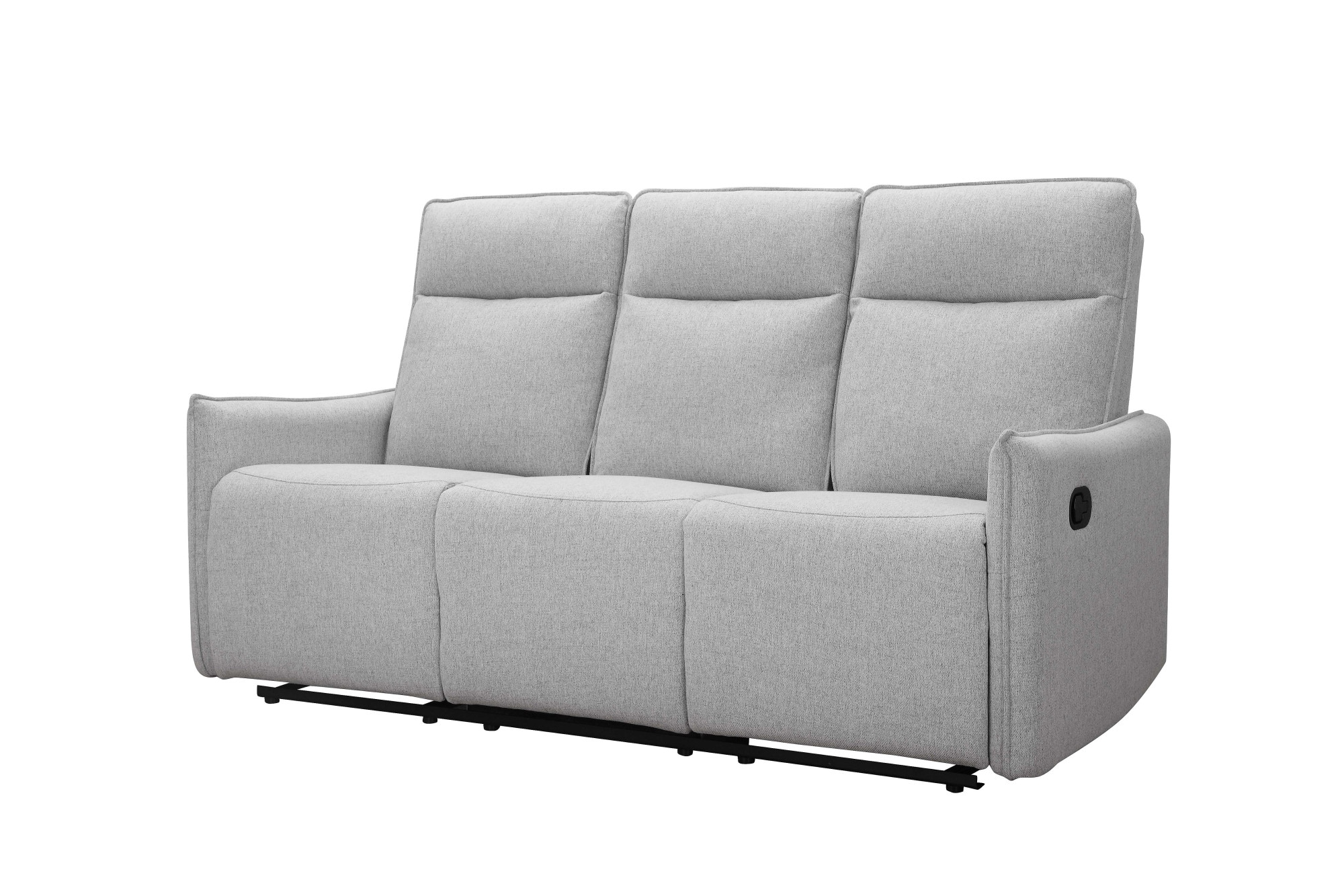 Dorel Home 3-Sitzer »Lugo, Kinosofa mit Reclinerfunktion in Kunstleder und Webstoff«, mit manueller Relaxfunktion in 2 Sitzen