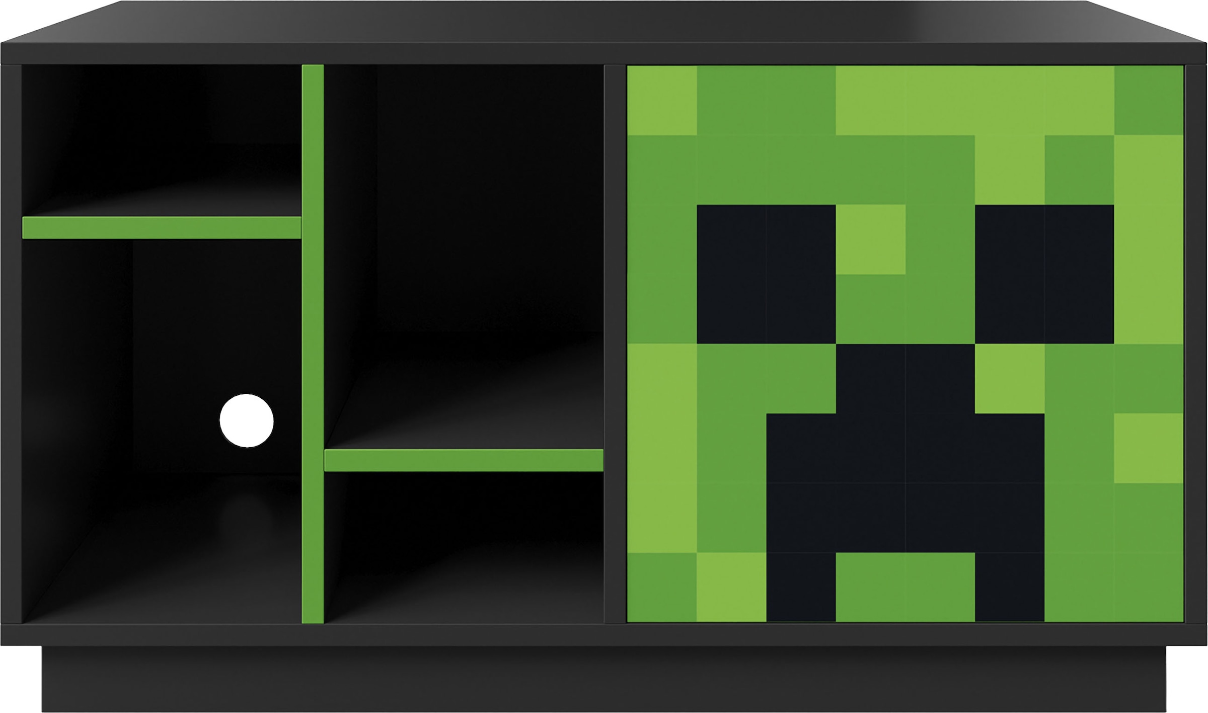 Phoenix Lowboard »Minecraft Creeper Lowboard« inkl Beleuchtung
