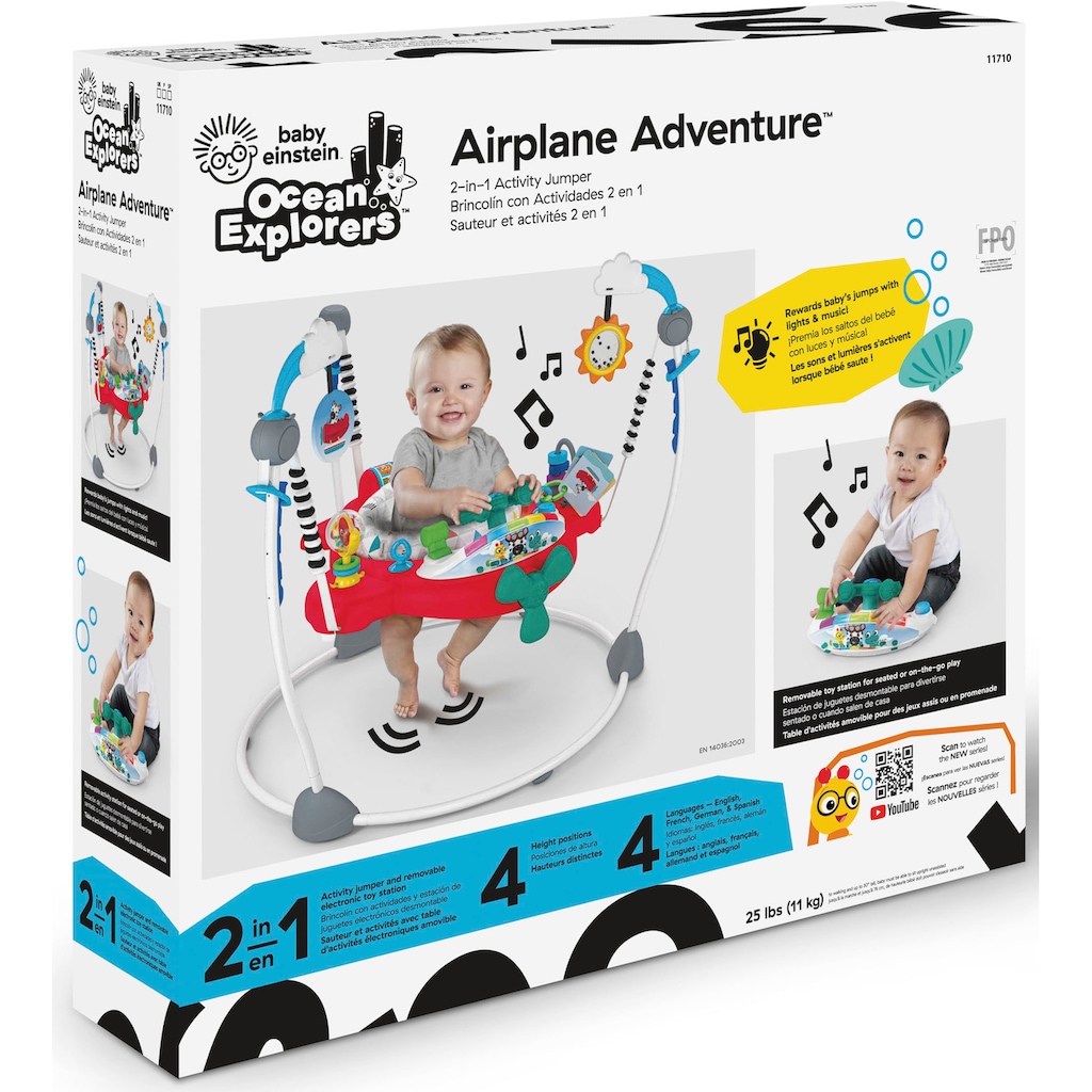 Baby Einstein Spielcenter »Airplane Adventure«, Mit über 20 Melodien, Geräuschen und Lichtern