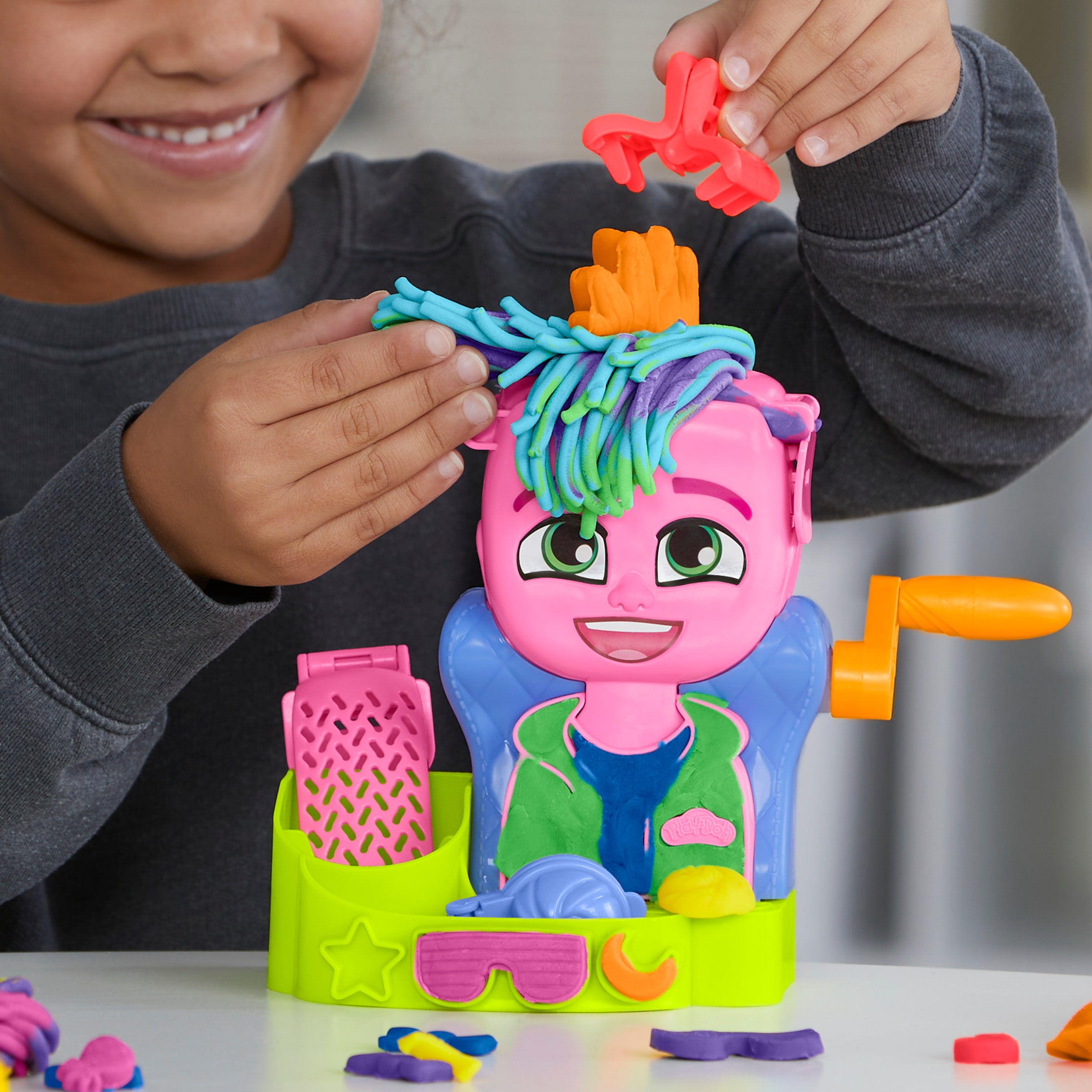 Hasbro Knetform-Set »Play-Doh, Wilder Friseur«