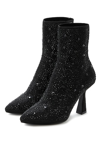 High-Heel-Stiefelette