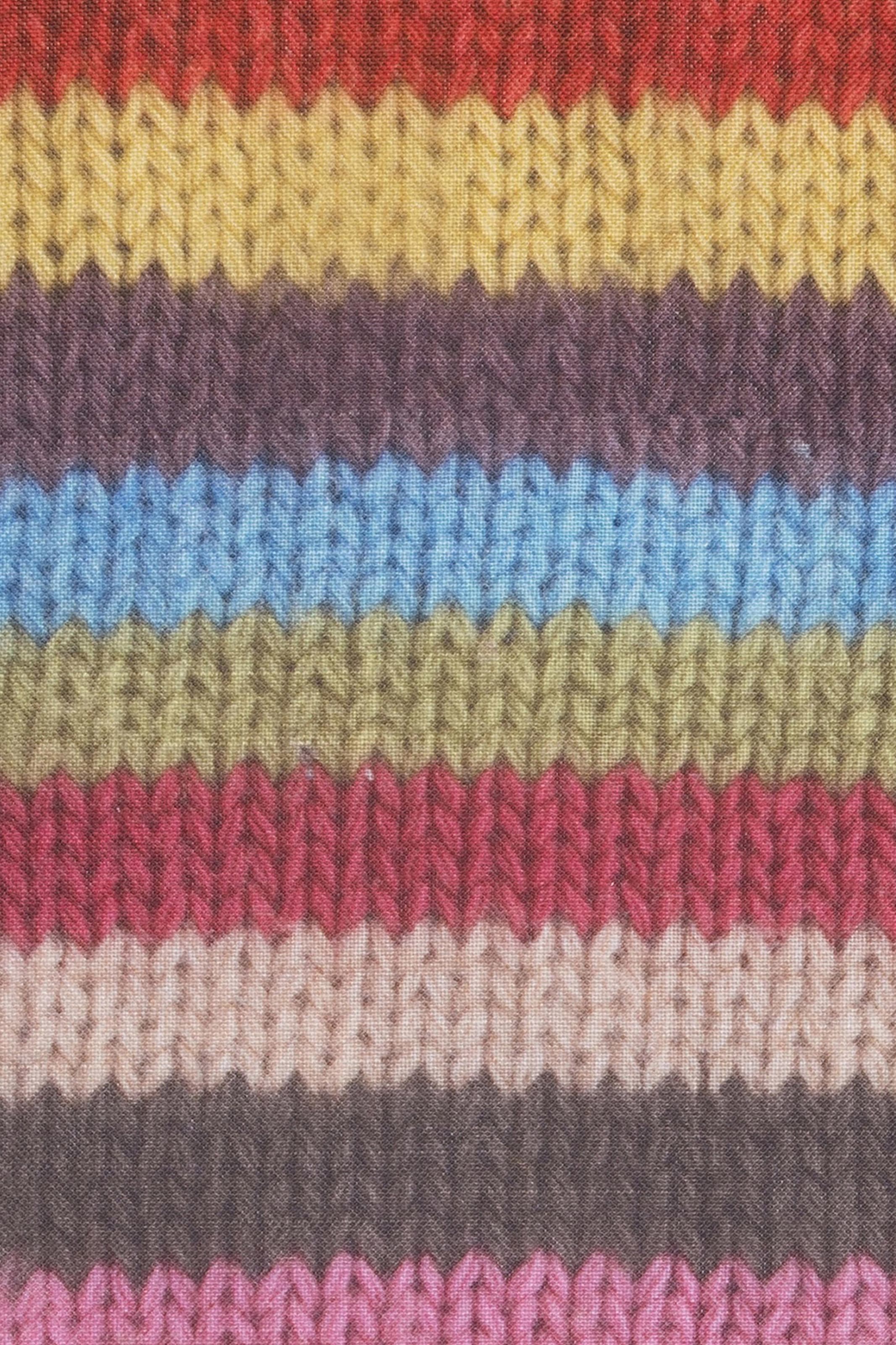 freundin Home Collection Dekokissen »Natural Moments 04 bunt«, Kissen mit Polyesterfüllung mit Streifenoptik, 45x45 cm