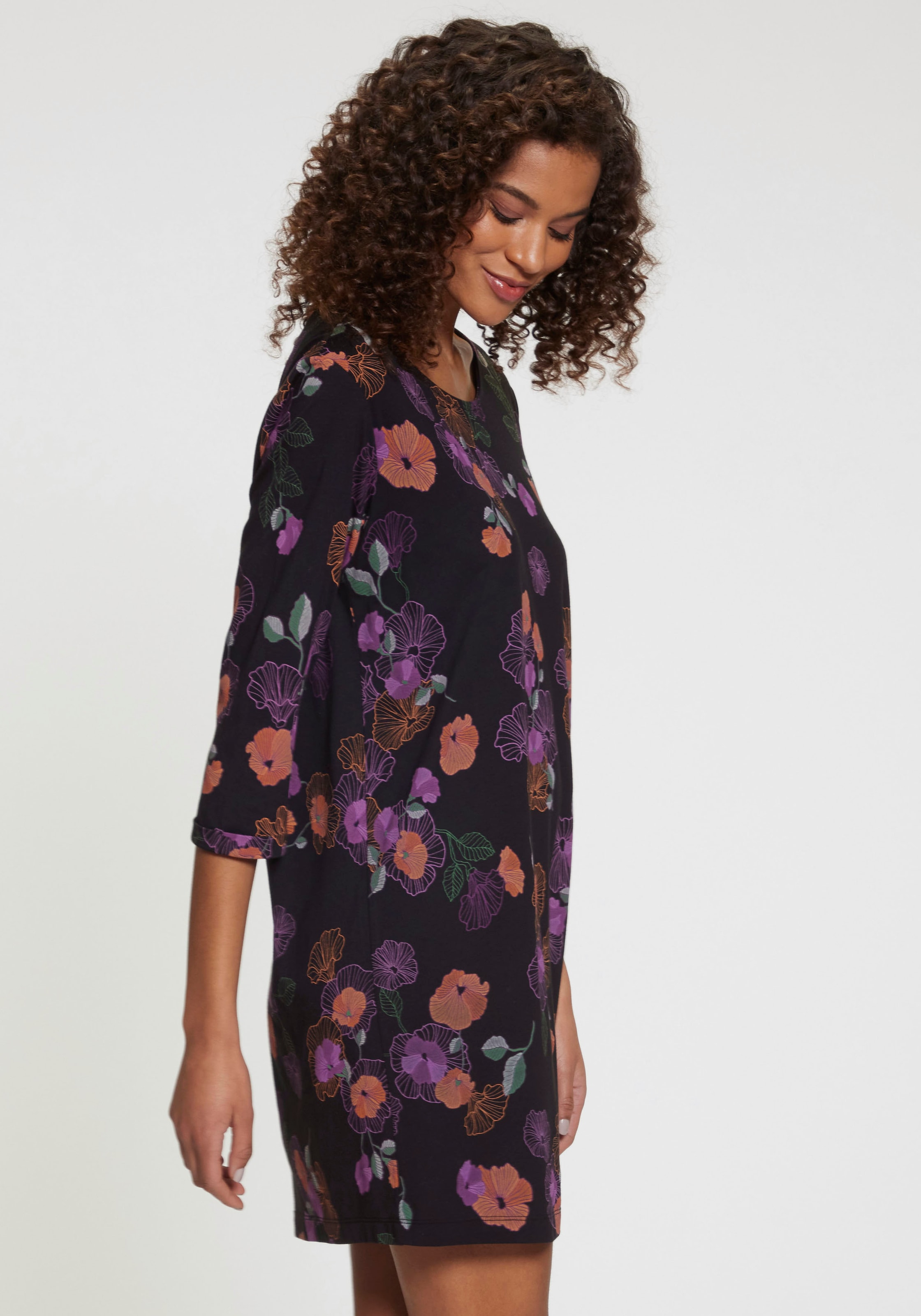 Vivance Dreams Nachthemd, mit Blumen-Druck