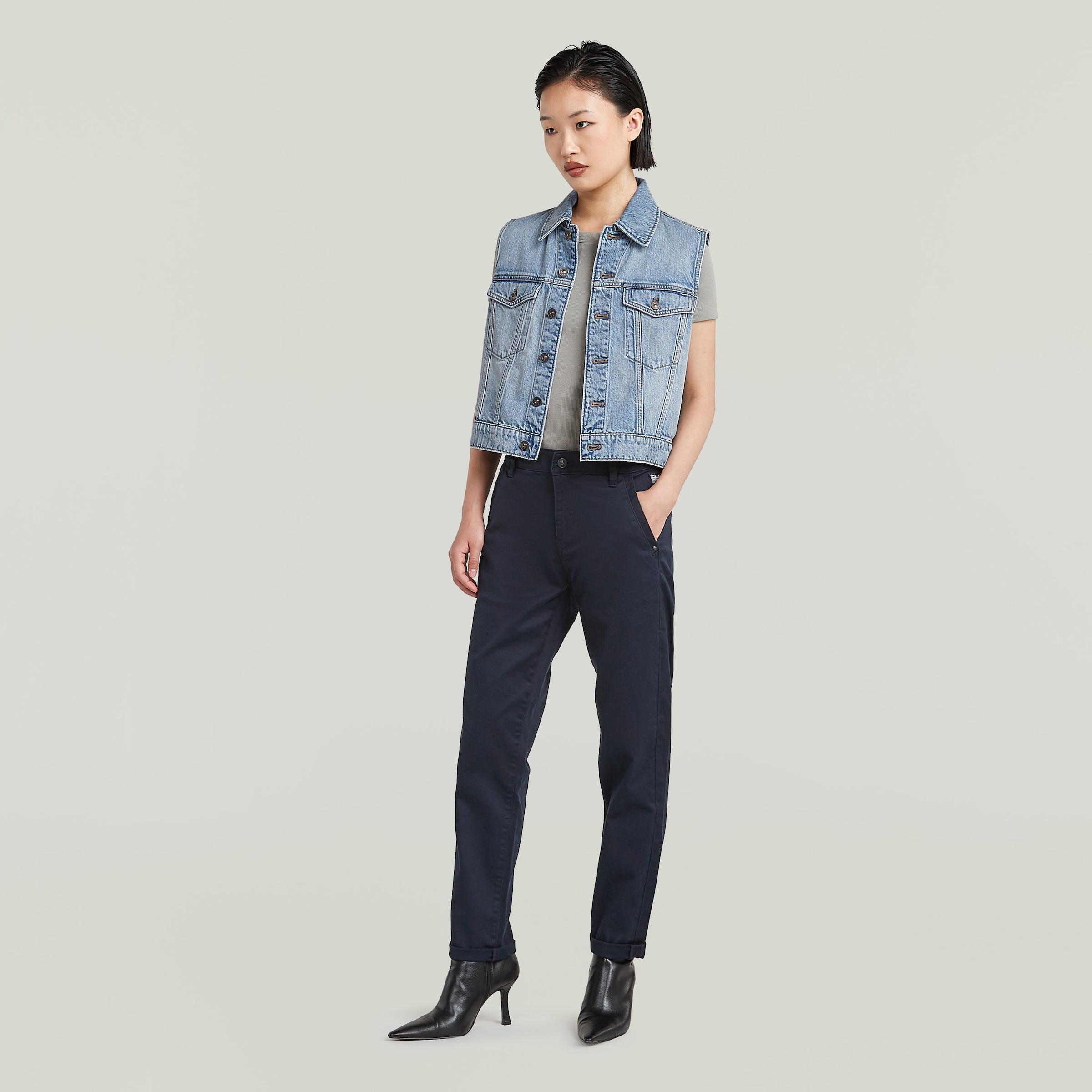 G-STAR Chinohose »Kate Chino Boyfriend«