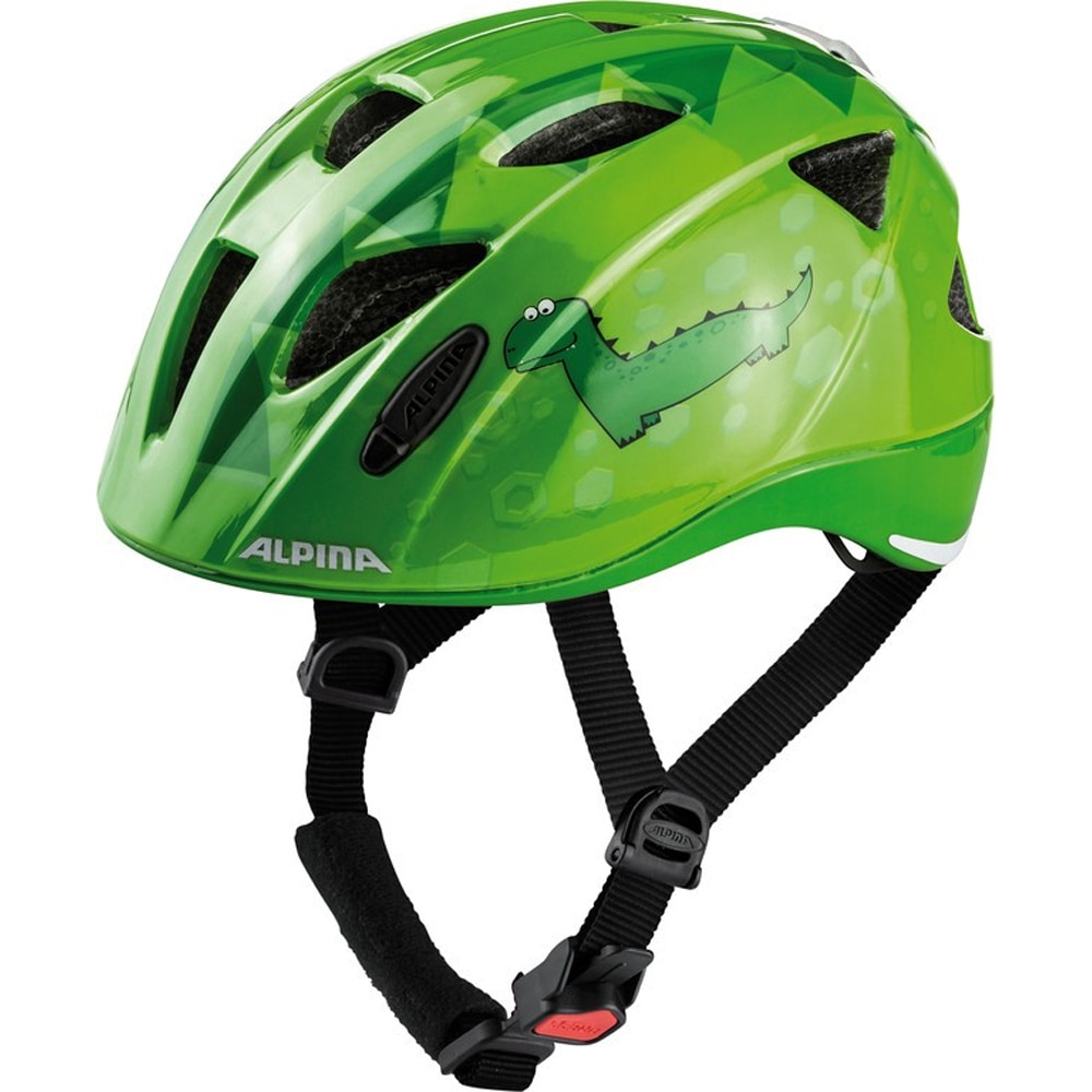 Alpina Sports Kinderfahrradhelm »Kinder-Helm Ximo Flash, green Dino«