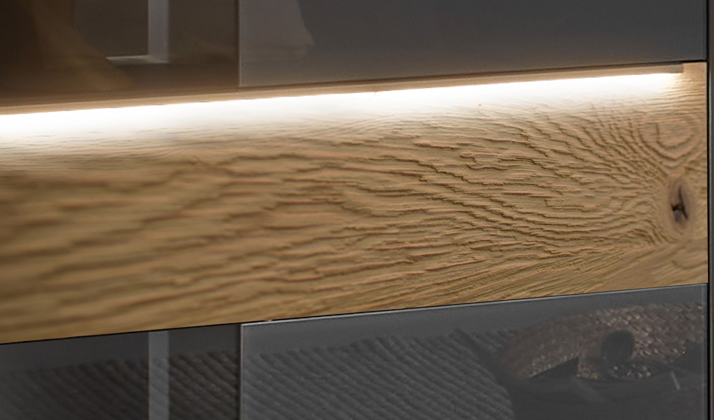 Mäusbacher Highboard »Nova« Highboard, BHT 96/151/42 cm, inkl. Griffbeleuchtung, Türdämpfung