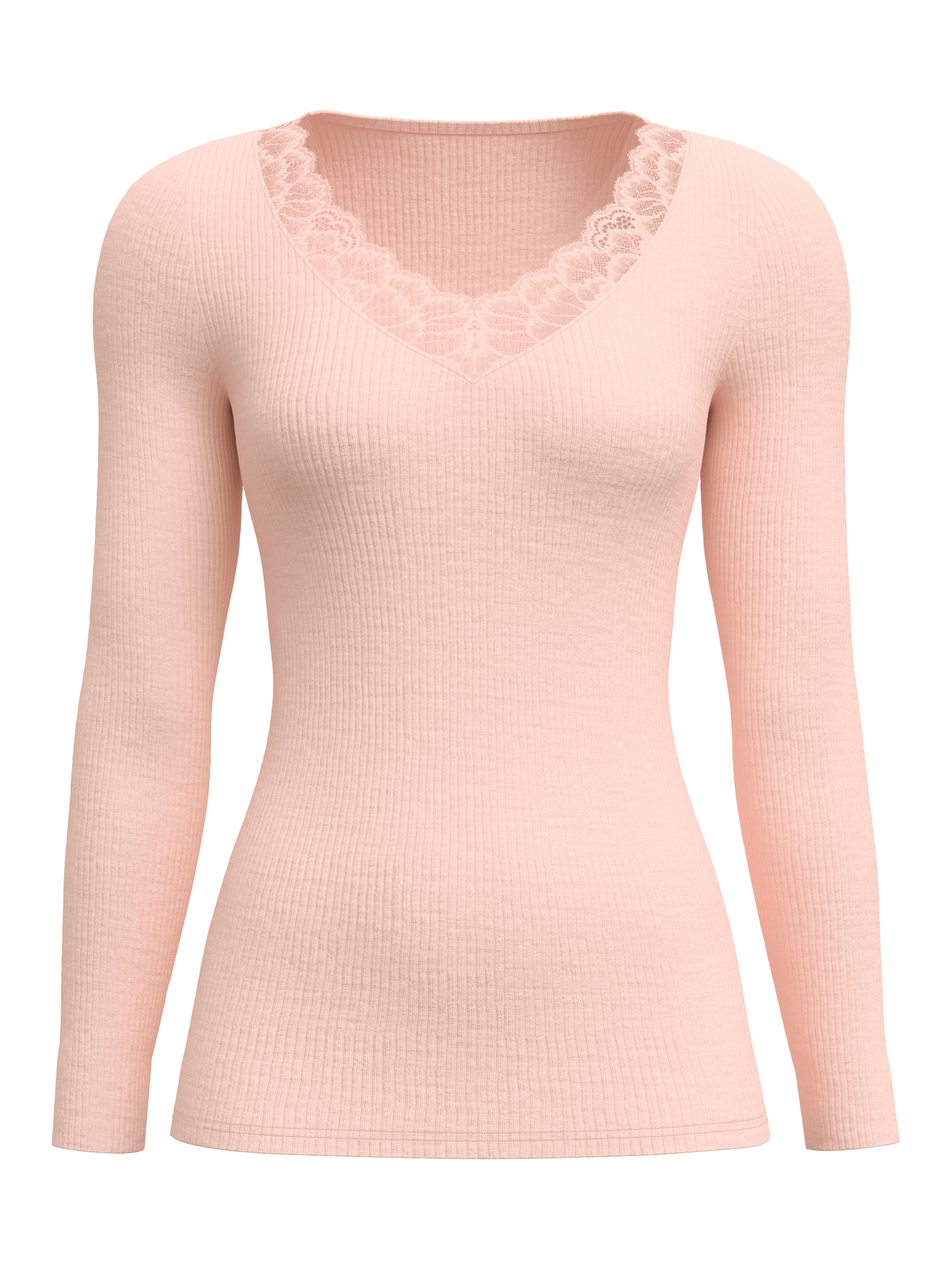 CALIDA Achseltop, zarte Spitzen-Details, wärmend, weich, leichter Glanz