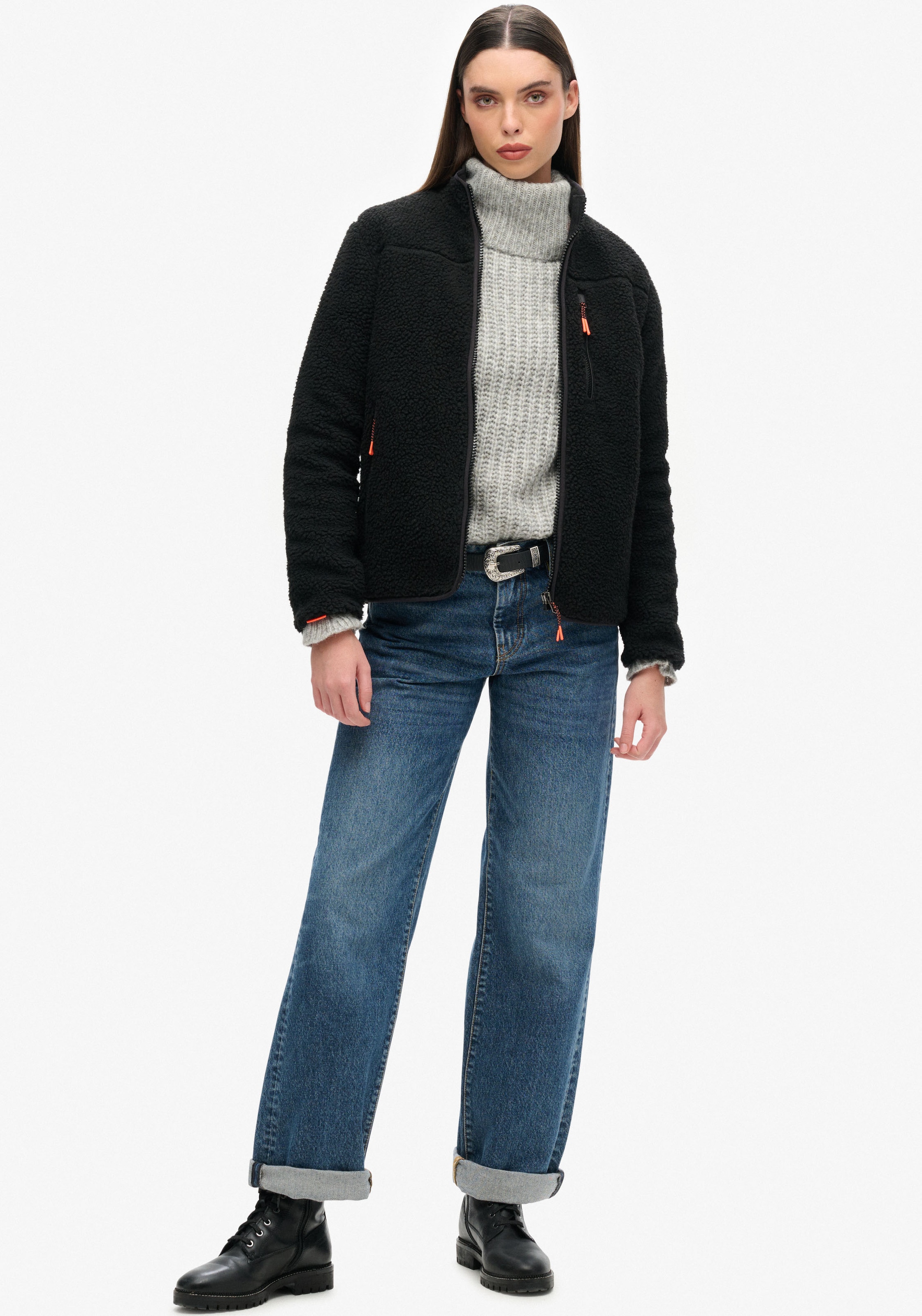 Superdry Fleecejacke »OUTDOOR FULL ZIP FLEECE«