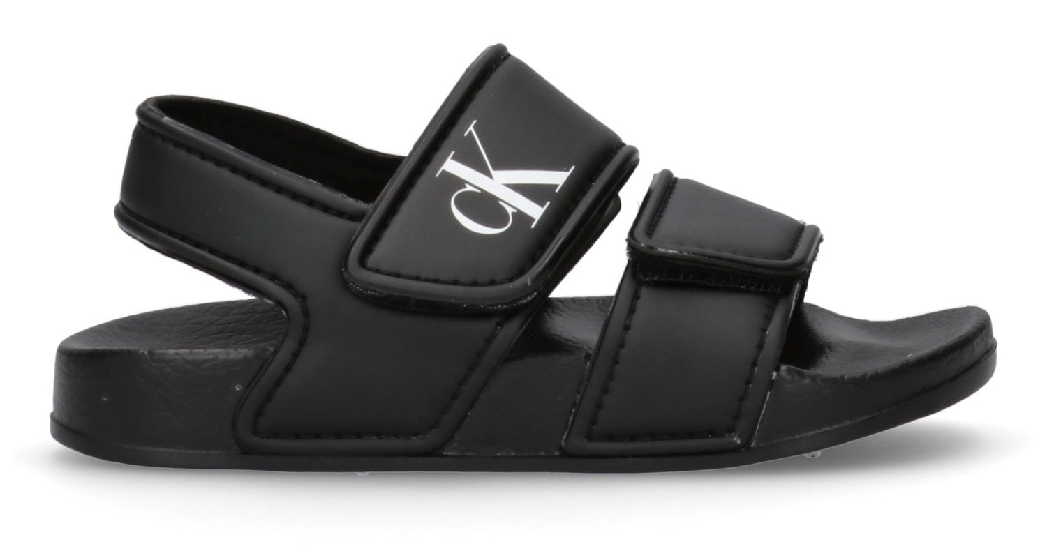 Calvin Klein Jeans Sandale, Badesandale, Wasserschuh, Klettschuh mit robuster Innensohle