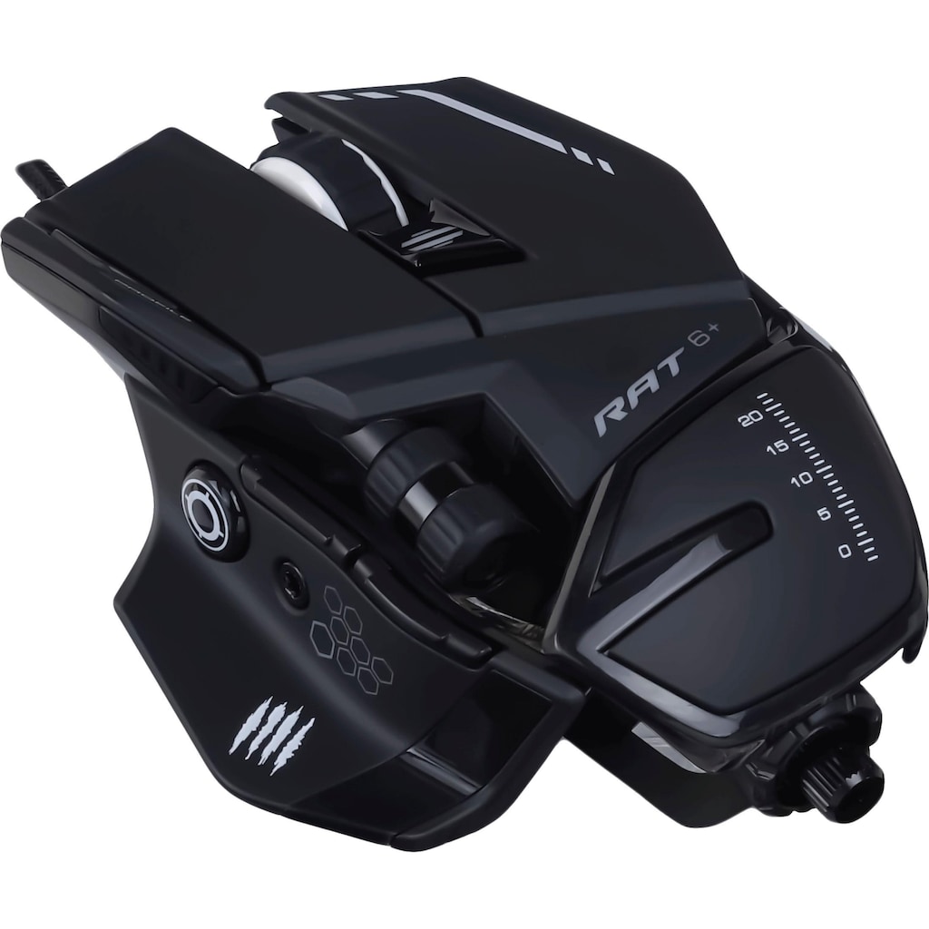 Mad Catz Gaming-Maus »R.A.T. 6+«, kabelgebunden