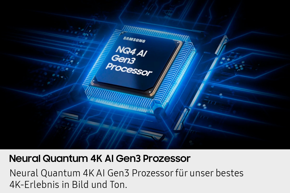 Samsung OLED-Fernseher »GQ65S90FAT« 163 cm/65 ″ Smart-TV HDR+, Dolby Atmos & AI Sound, Gaming Hub, Upscaling Pro, bis zu 144Hz