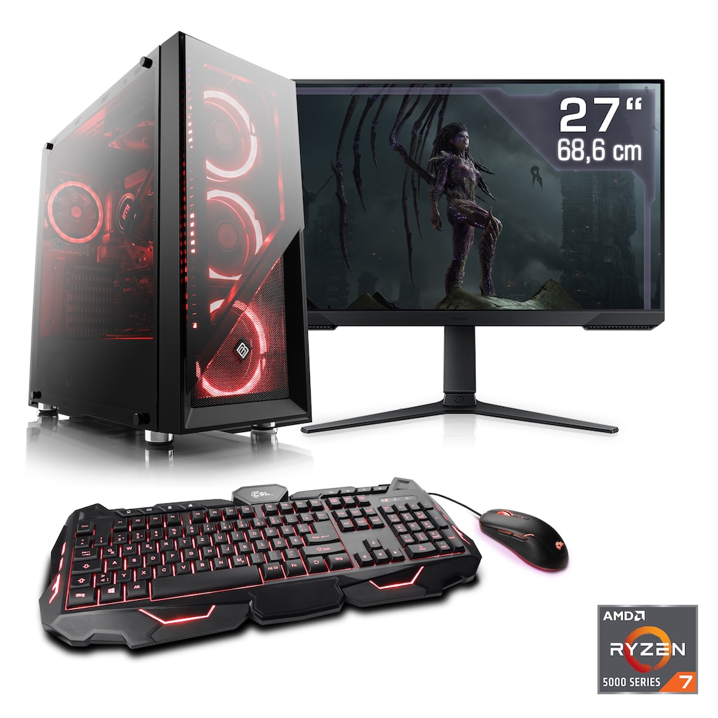 CSL Gaming-PC-Komplettsystem »HydroX V28117«