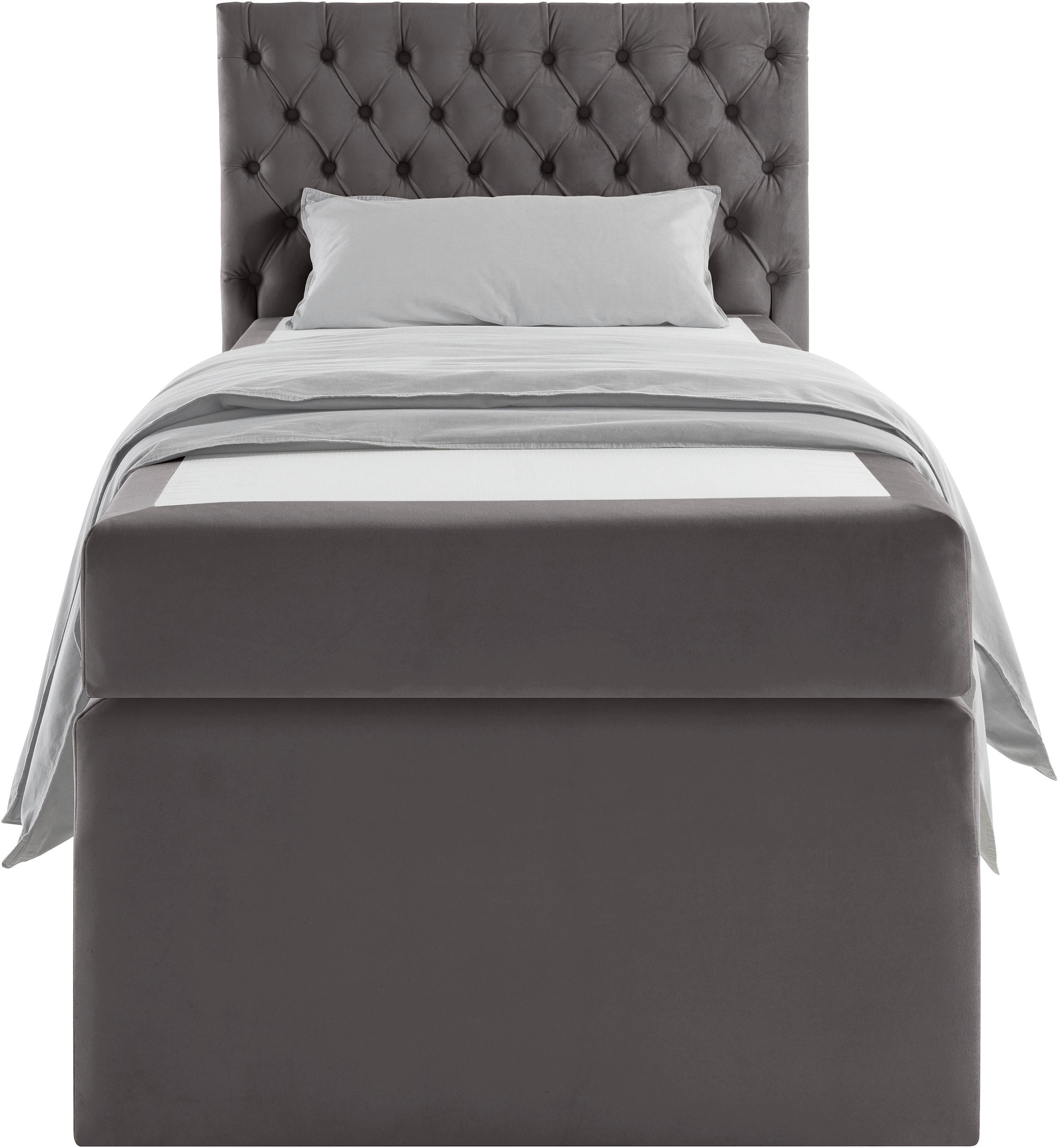 Home affaire Polsterbett »Boxbett Alvi mit Schubladen, Taschen-Federkernmatratze« wahlweise Härtegrad der Matratze H2/H3/H4