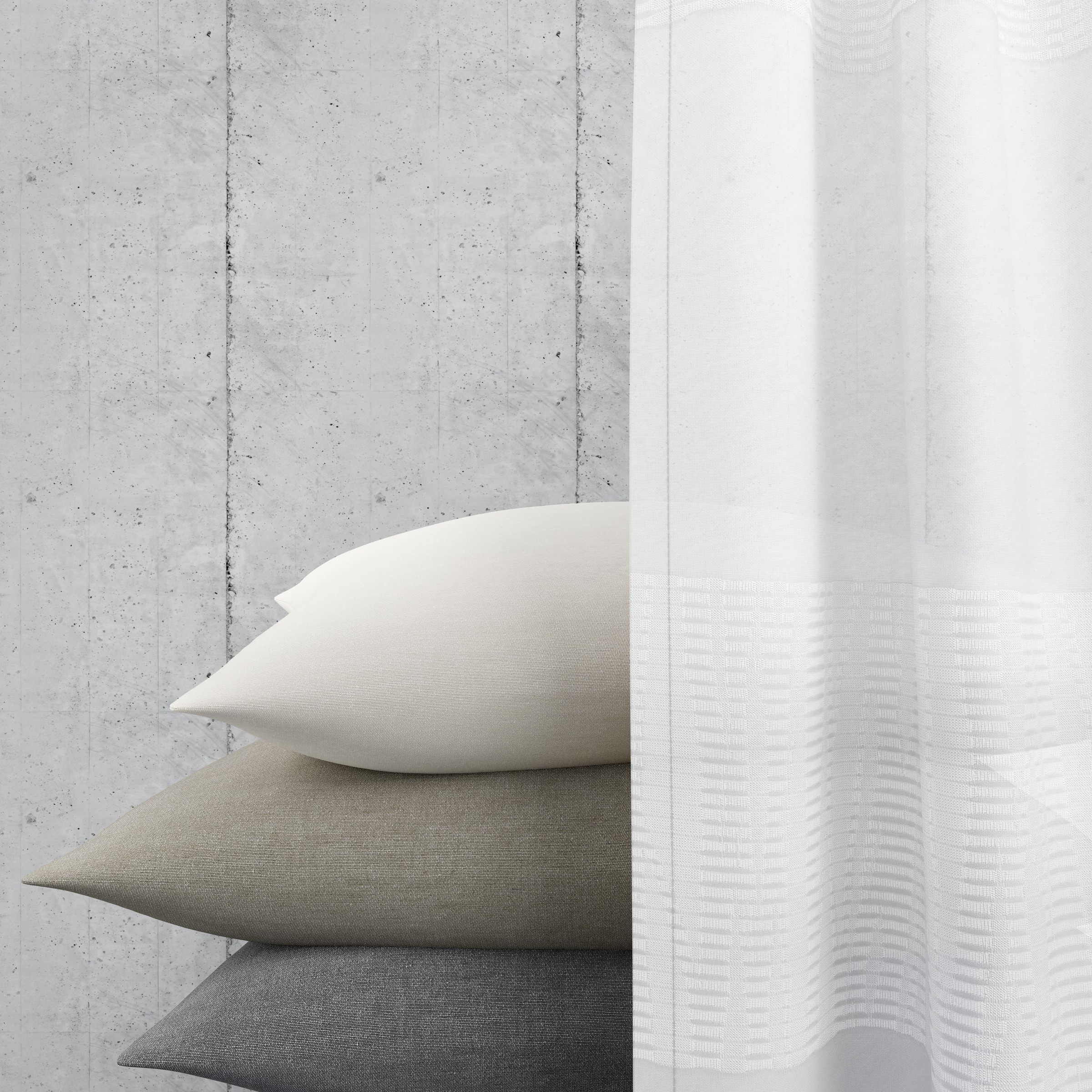 Neutex for you! Vorhang »RIVA« Ösen 1 Stk. tlg. Blockstreifen, grafisches Linienmotiv